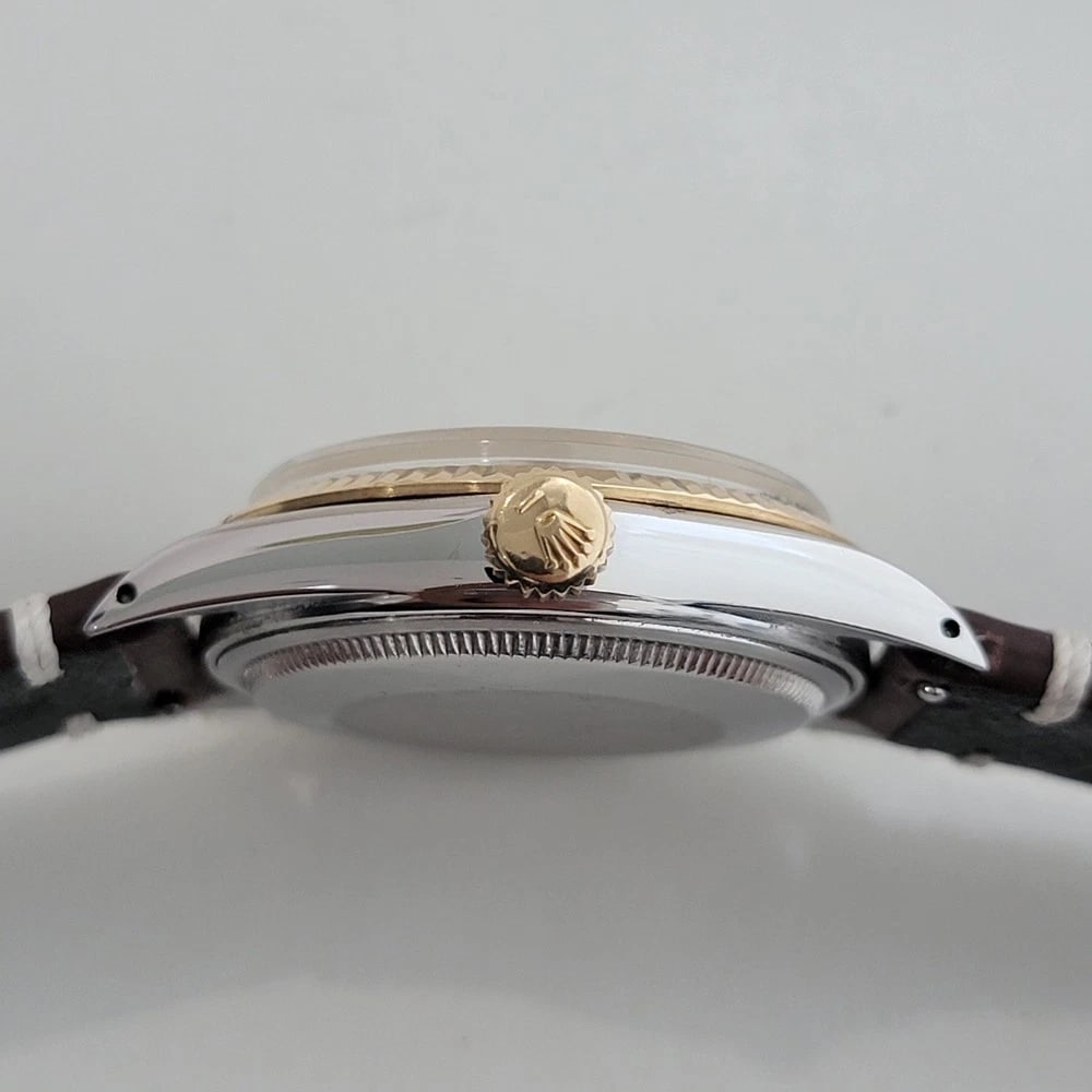 Rolex Oyster Datejust 16013 Mens 36mm 18k SS Computer Dial 1980s Automatic RA617 - 9