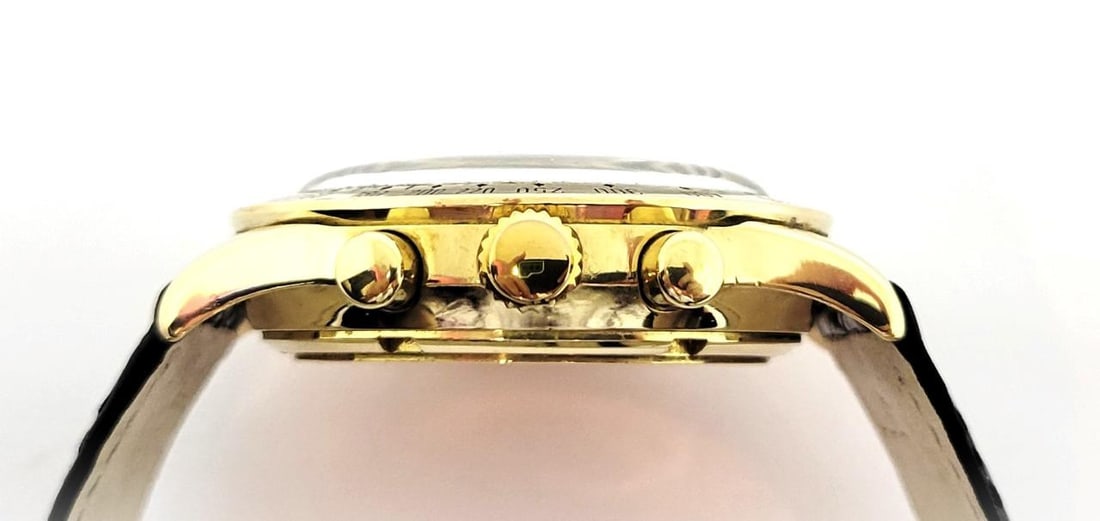 Mens Solid & Heavy 18k ZENITH EL PREMERO Chronograph Watch 06-0050-400* EXLNT - 6