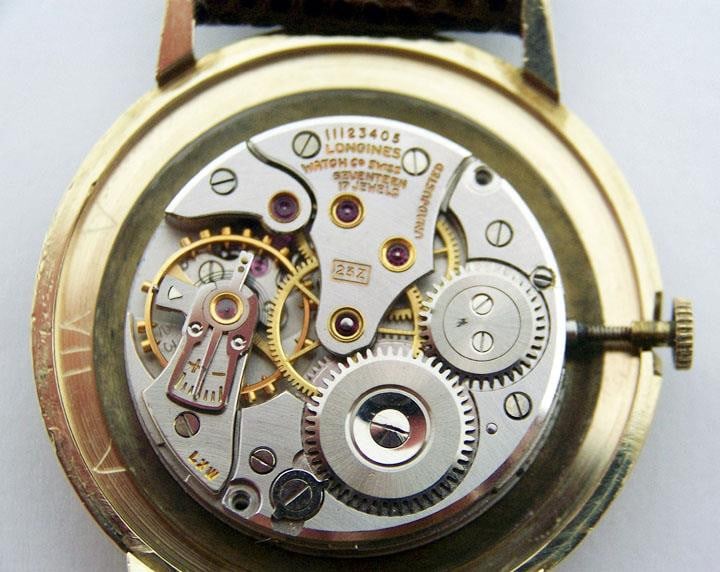 Vintage 14k LONGINES Mens Winding Watch Cal 23Z 1960s* EXLNT Condition* SERVICED - 10