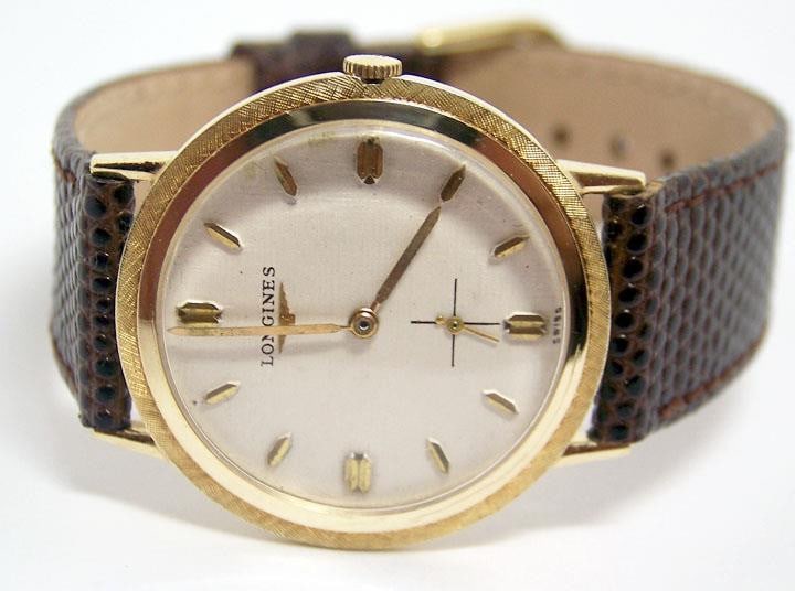 Vintage 14k LONGINES Mens Winding Watch Cal 23Z 1960s* EXLNT Condition* SERVICED - 7