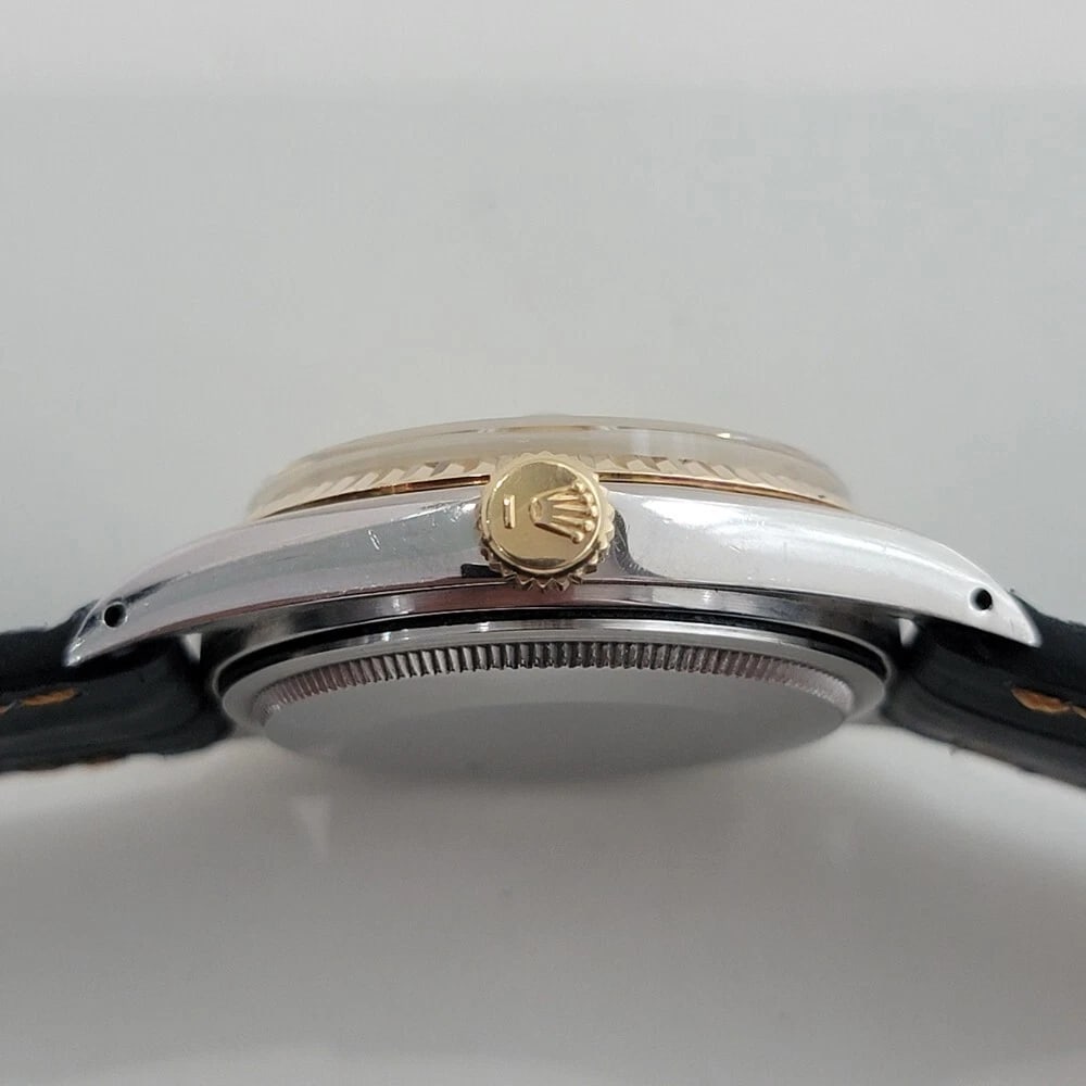 Rolex Oyster Datejust Ref 16013 Mens 36mm 18k SS 1970s Automatic Swiss RA558 - 9