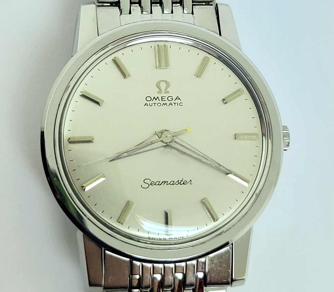 Vintage S/Steel OMEGA SAEMASTER Automatic Watch 1960s Cal 552* 165.003 EXLNT - 9