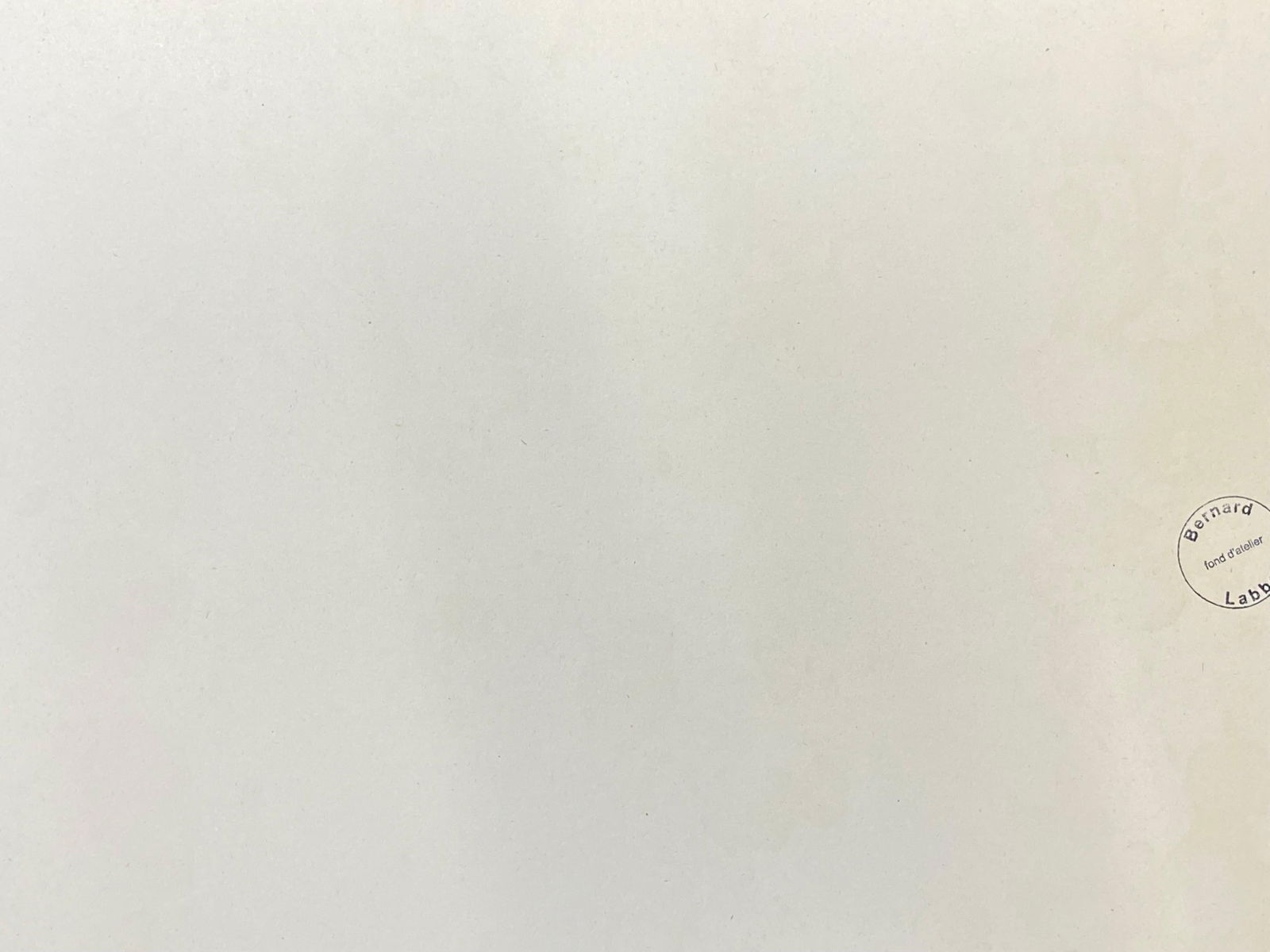 1950's Modernist Painting, French Building over Lake, 1950s - 3