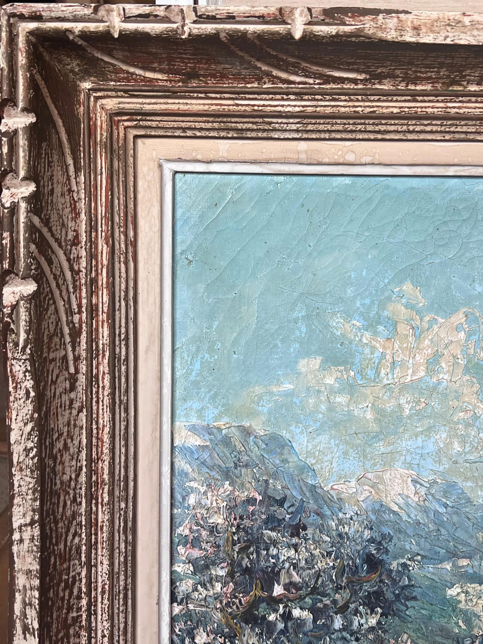 Early 20th Century French School; 1930s French Impressionist Signed Oil Painting Sheep Grazing - 7