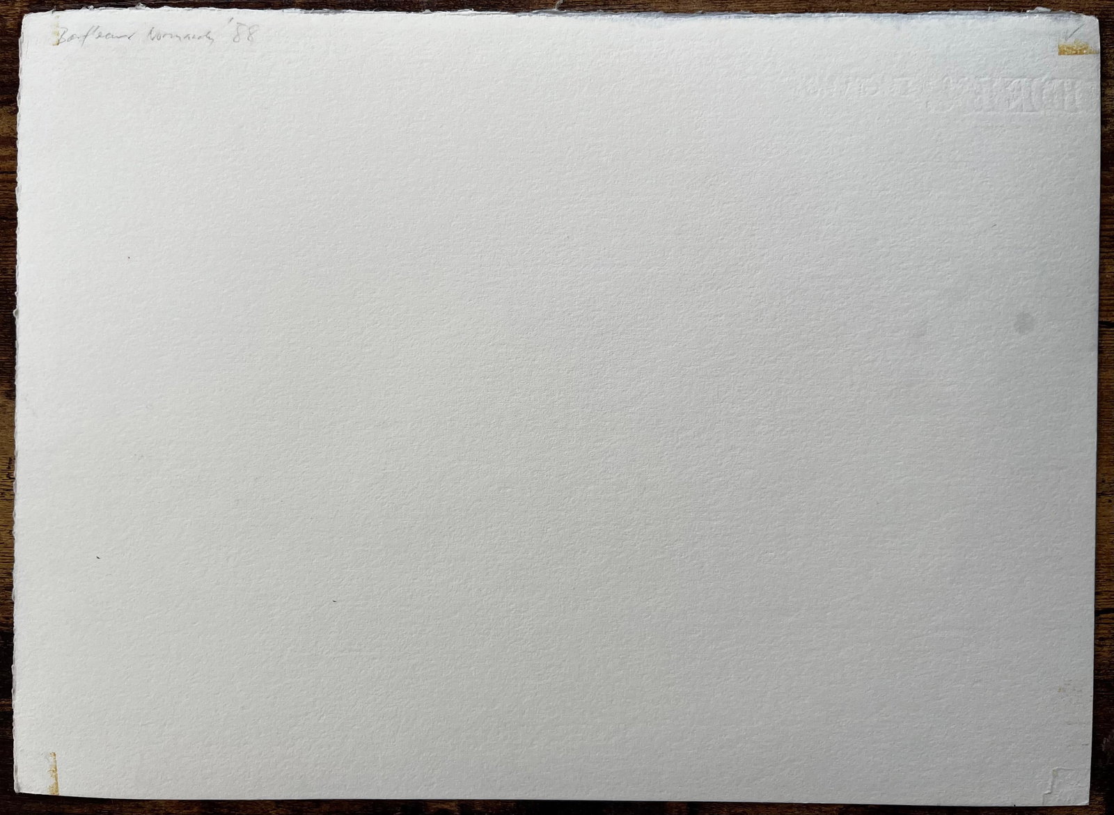 Anthony Herbert; Barfleur Normandy Harbour Scene With Fishing Nets 1988 Watercolour, 1988 - 11