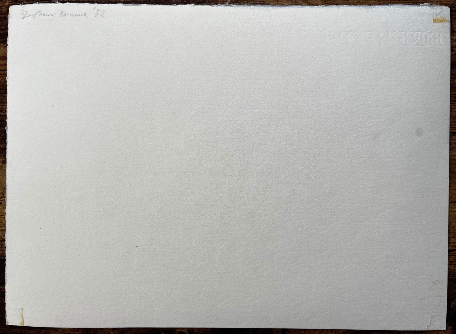 Anthony Herbert; Barfleur Normandy Harbour Scene With Fishing Nets 1988 Watercolour, 1988 - 3