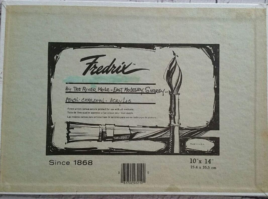 English School; Traditional English Painting By the River Mole, East Molesey, Surrey England, 20th - 12