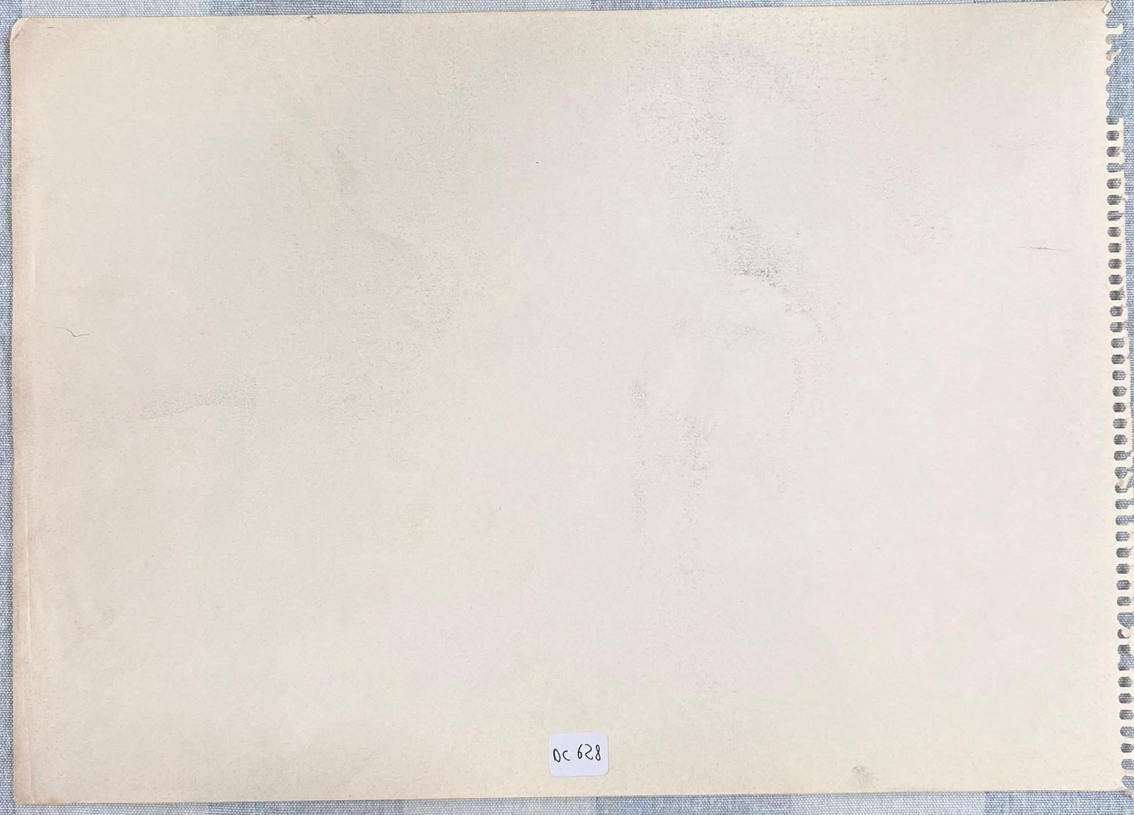 Robert Ladou; Pencil Sketch Portrait of a Lady in Deep Reading Original French Artwork, 20th Century - 4