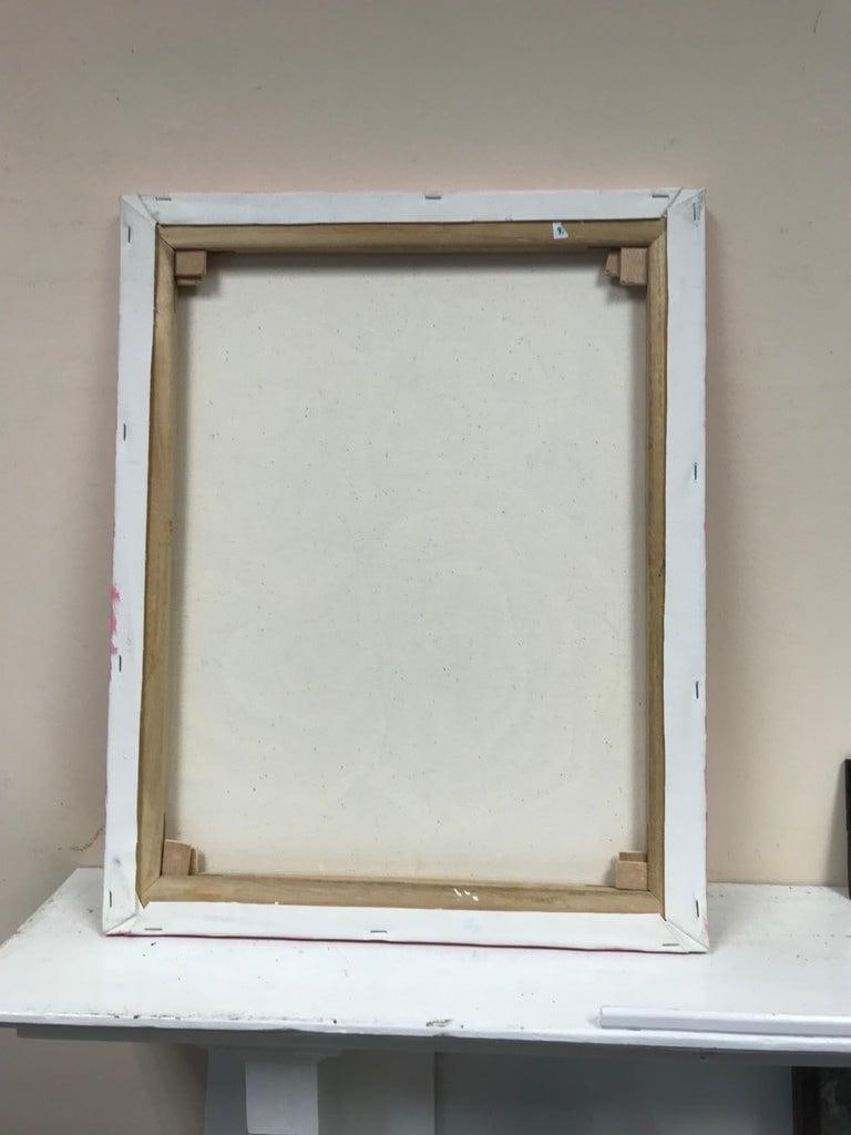 Profusion of Pink Roses Bright & Colorful French Impressionist Oil Painting, 2000 - 3