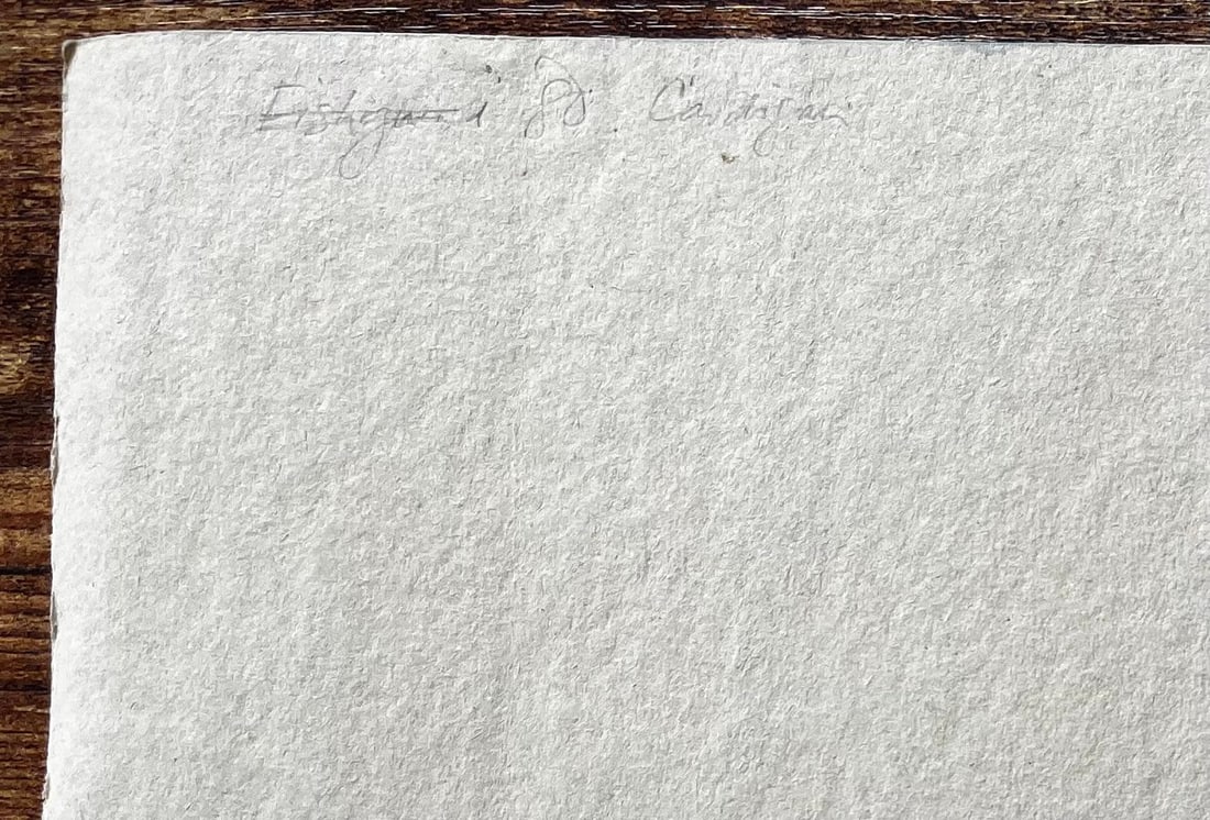 Anthony Herbert; Estuary View with Boats and Hills Distant View of Cardigan from St Dogmaels, 1980 - 3