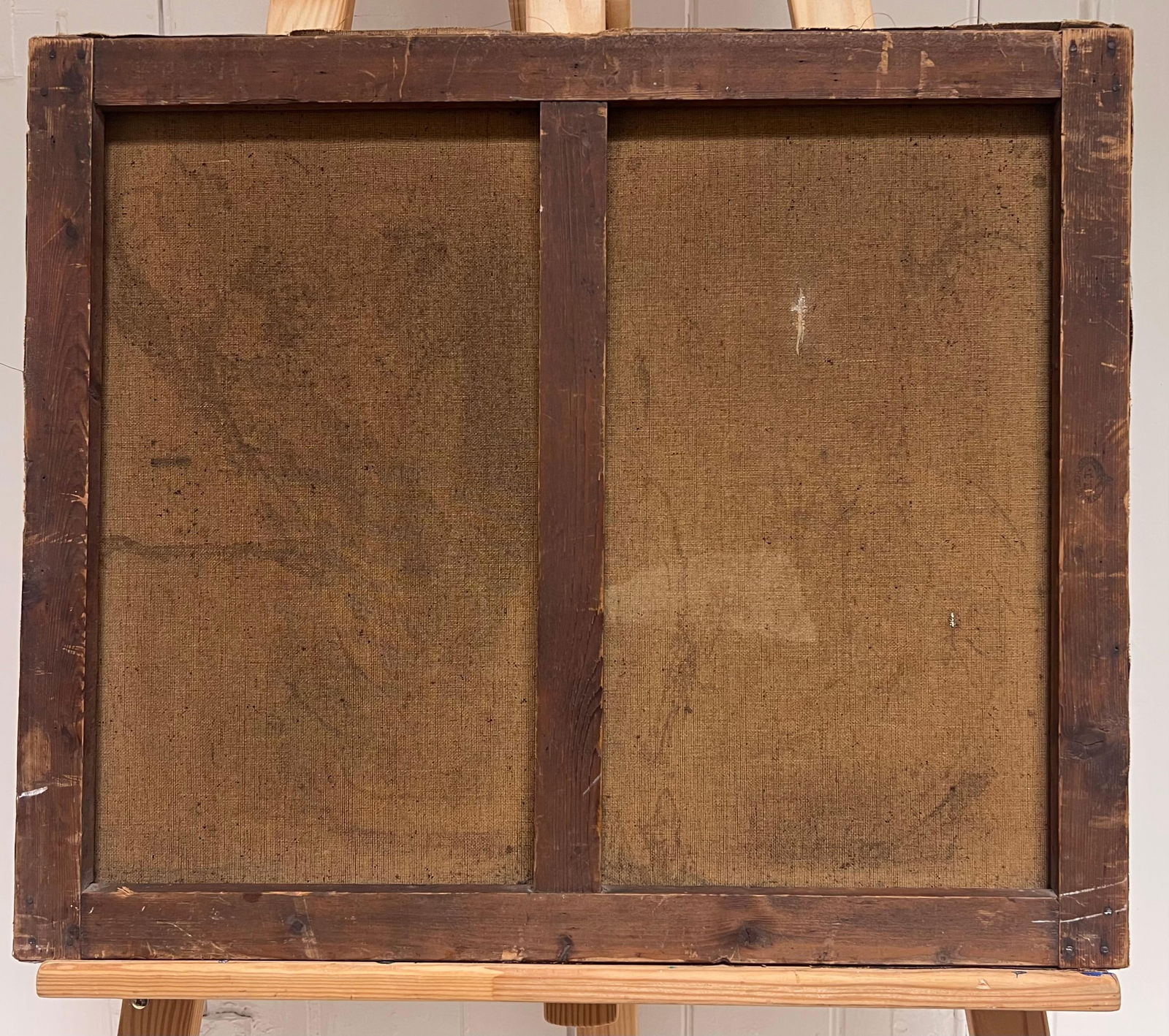 French School; Antique French Oil Painting Kittens Playing beside Basket Signed Original - 3