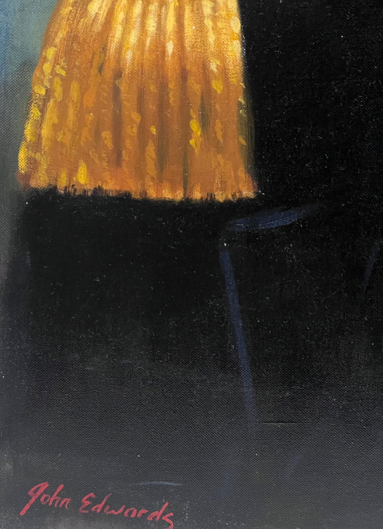 John Edwards; Portrait of Lord Nelson Fine British Oil Painting on Canvas, signed - 7