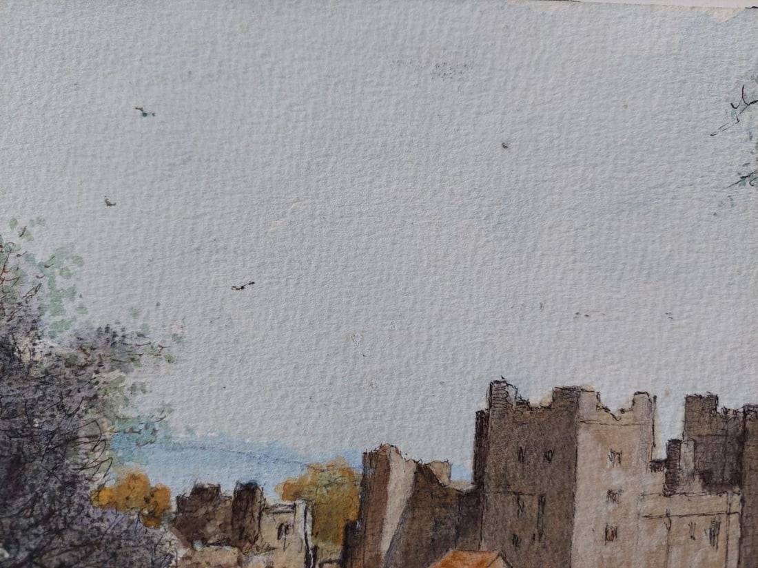 English School; Traditional English Painting Bolton Castle in Yorkshire, England, 20th Century - 12
