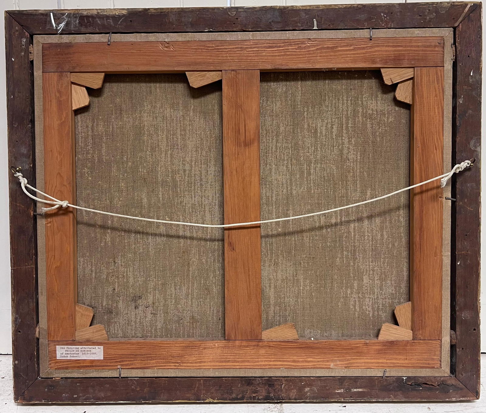 Dutch Old Master; Fine 17th Century Dutch Golden Age Old Master Oil Figures in Classical Landscape - 3