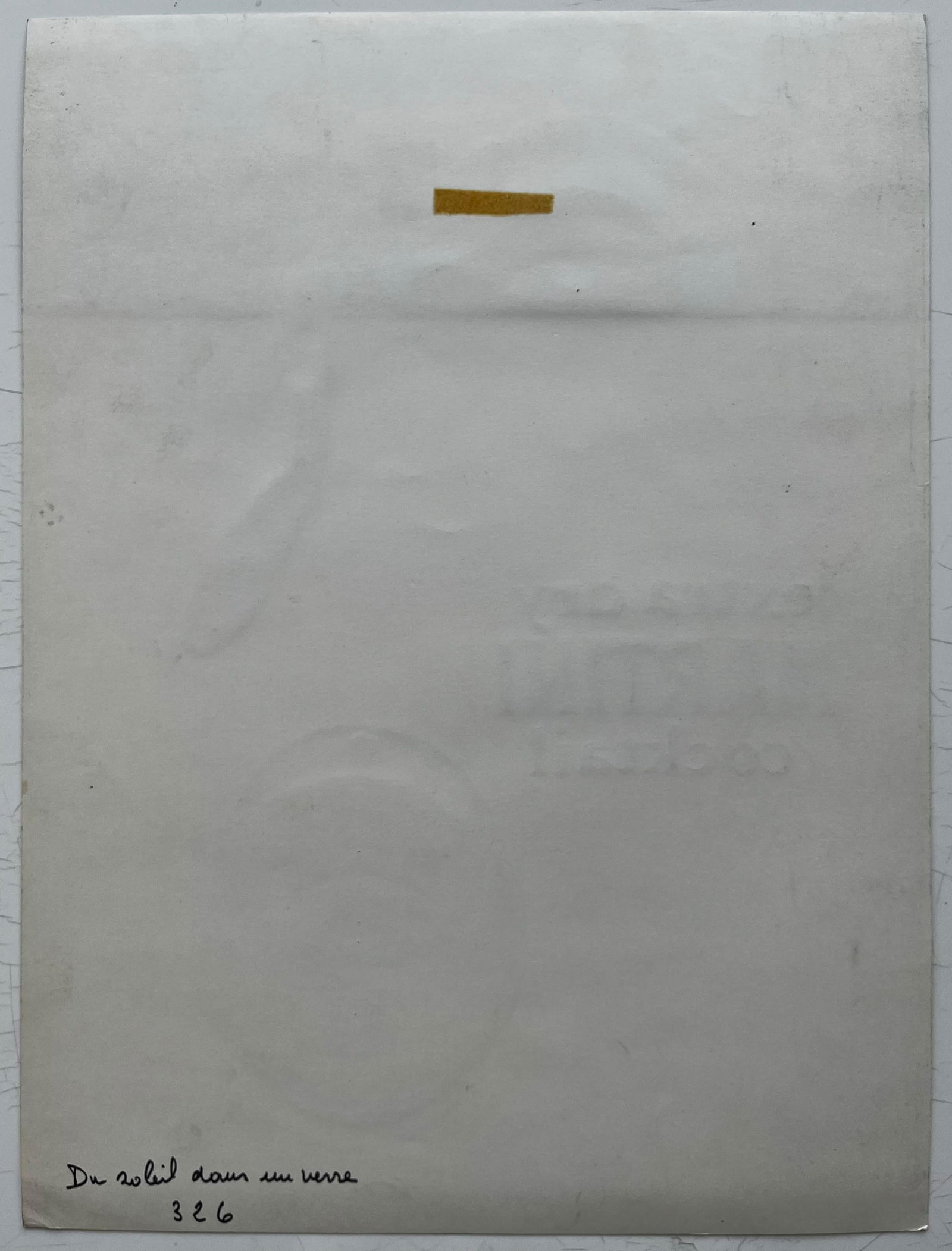 Guy Nicod; Du Soleil Dans Un Verre Martini Advertising Design French Modernist Gouache - 10