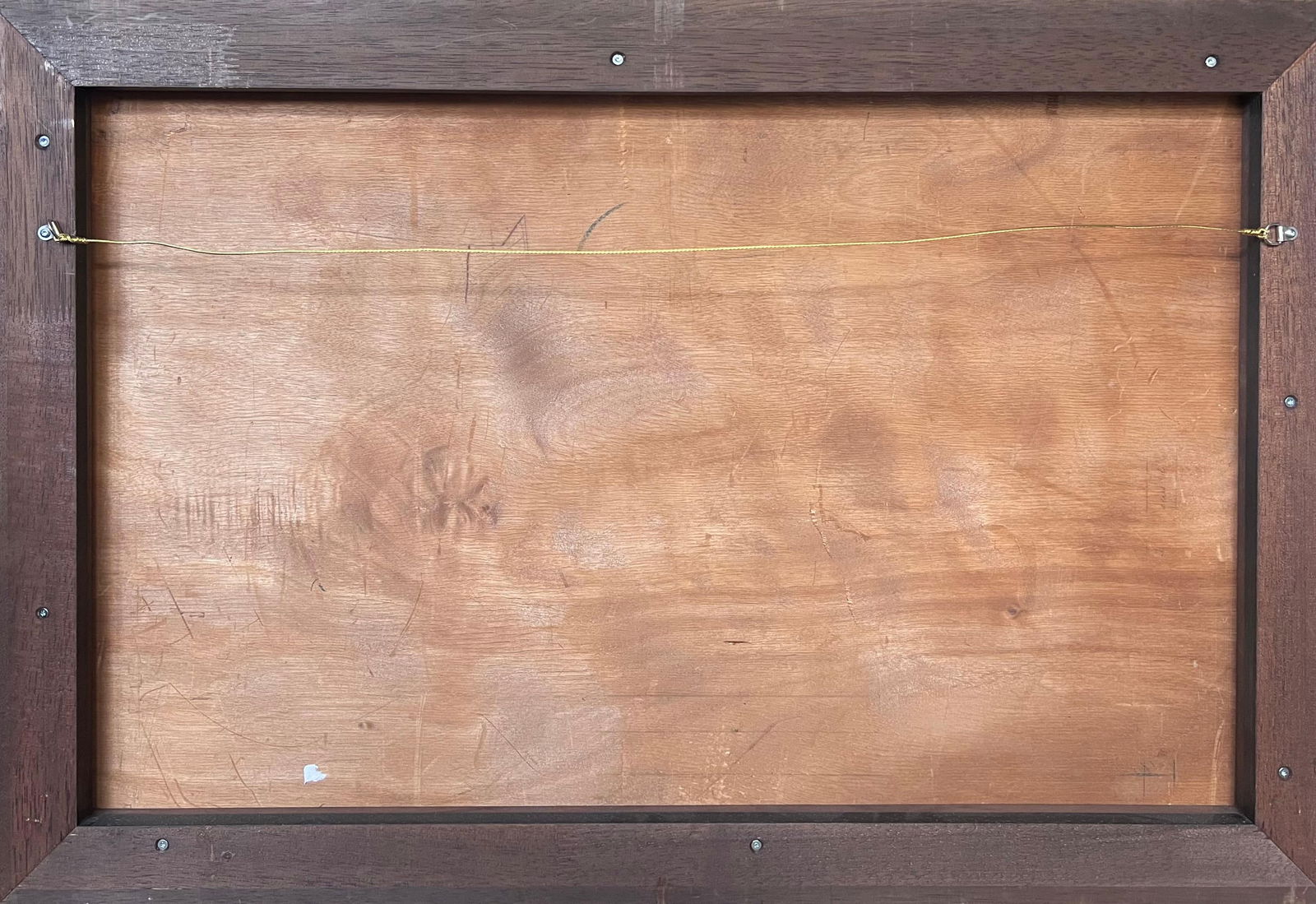 Henri-Jacques Delpy; Huge Antique Barbizon School Signed Oil Painting Washfolk Sunset River - 3