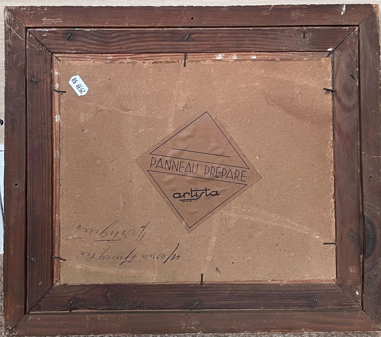 Merio Ameglio, 1897-1970; Vintage Impressionist Signed Oil Painting Martiques Harbor South of France - 13