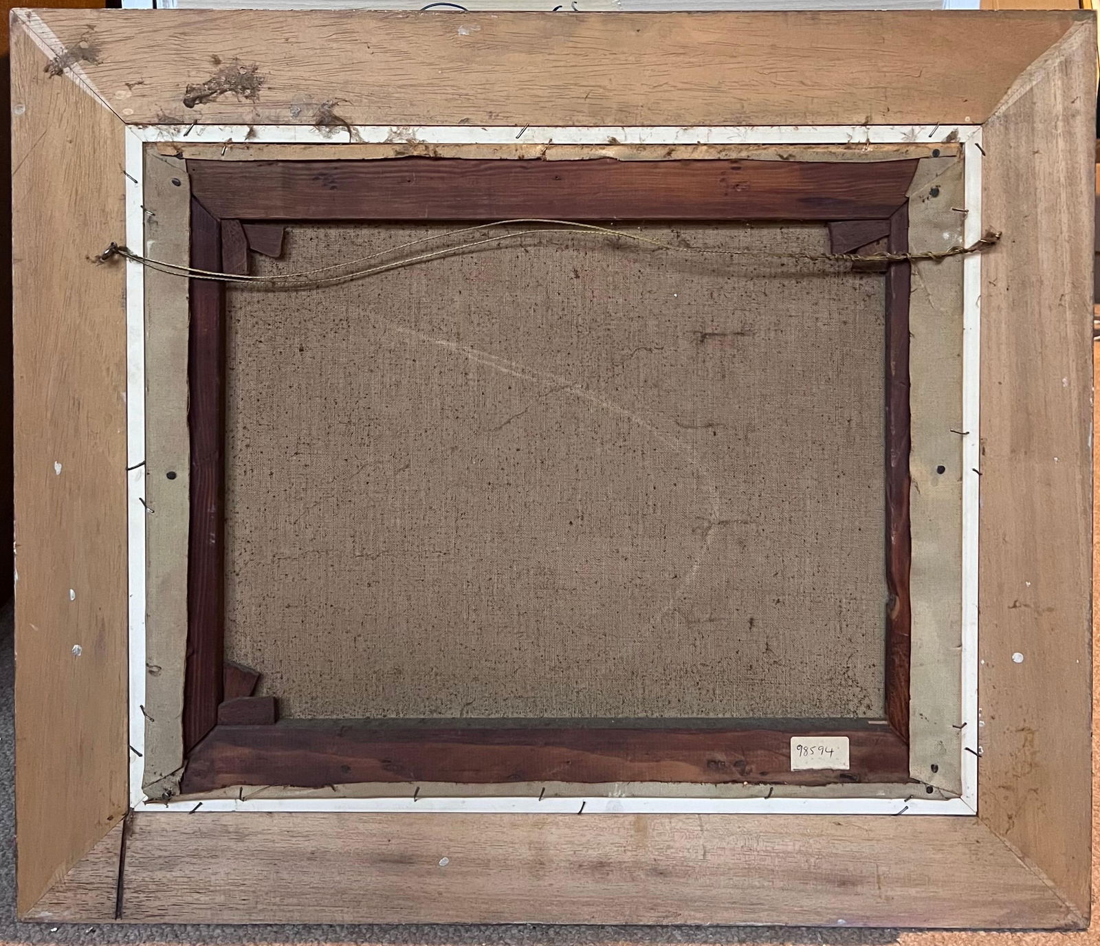 Flemish Old Master; Large 17th Century Flemish Old Master Oil Painting Resurrection of Lazarus - 3