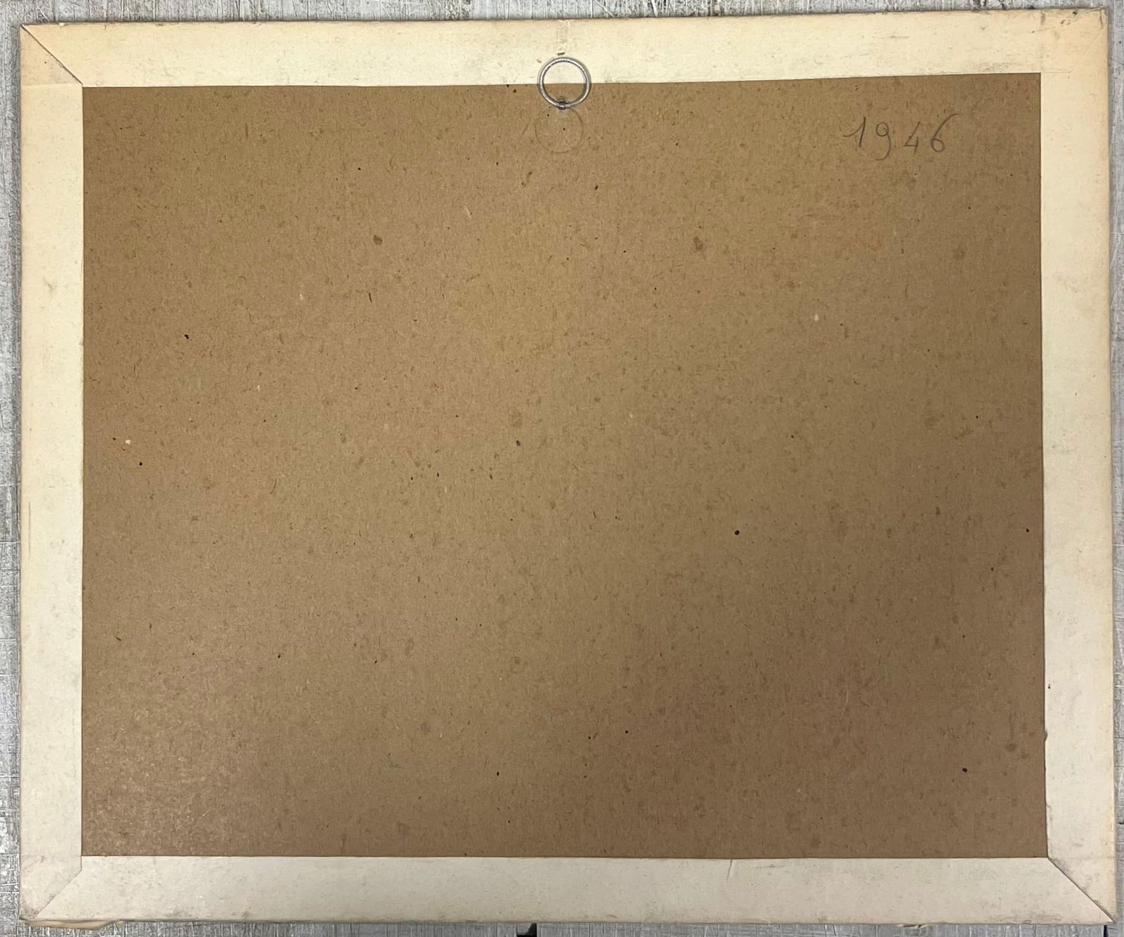 Josine Vignon; Mid Century French Portrait Reclining Man With a Pipe Watercolour Study, 1945 - 4