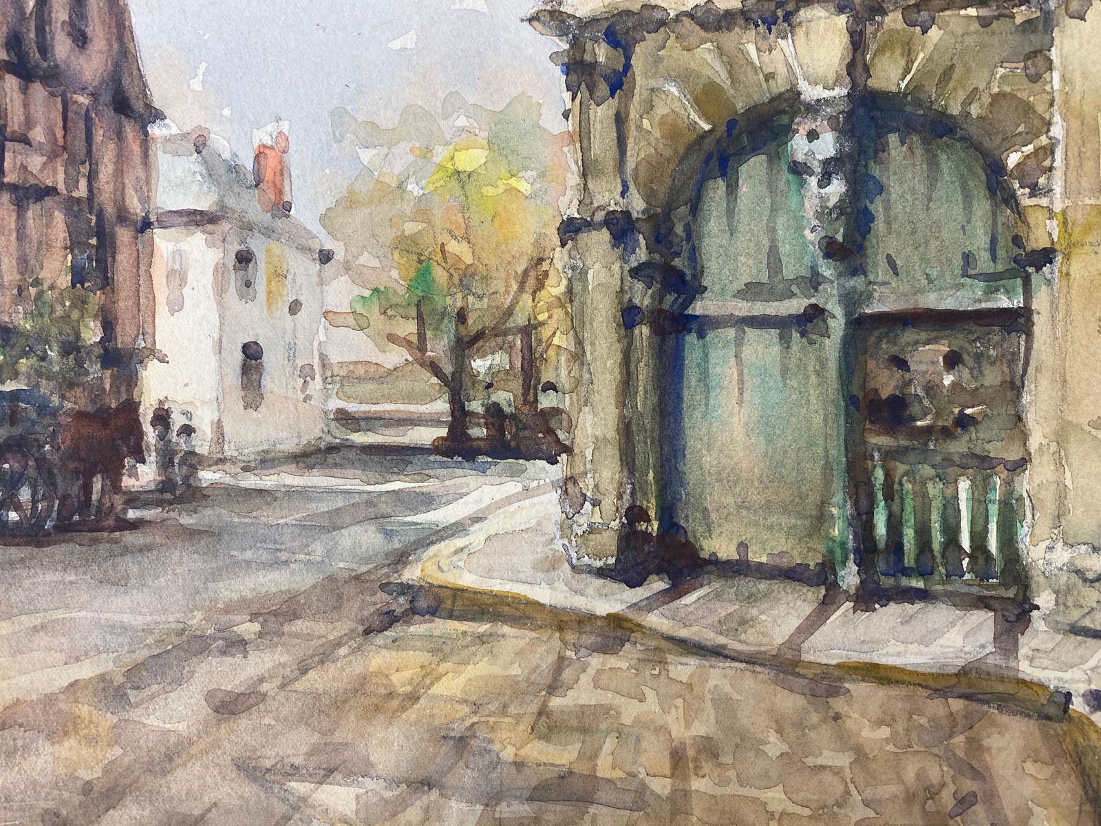 Ecole de Paris Mid 20th Century, Back Streets of Paris, 1940s - 7