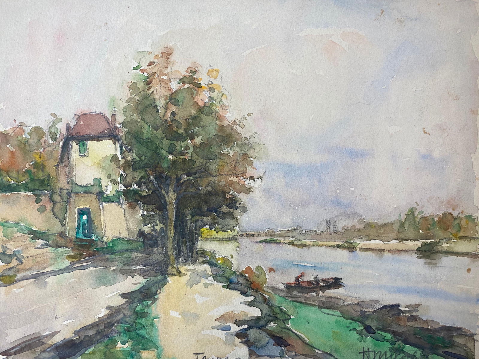 Ecole de Paris Mid 20th Century, Back Streets of Paris, 1940s - 11