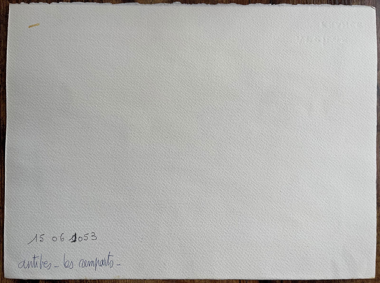 Robert Lepine (1929 - 2017); French Watercolor of Antibes Coastline with Fortified Walls and - 3