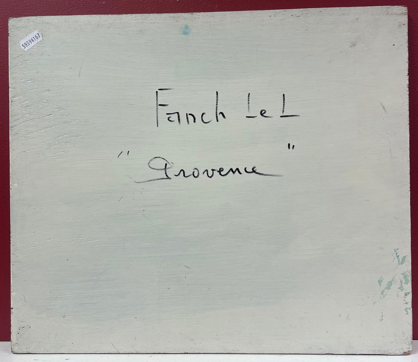 Fanch Lel; French Impressionist Provence Seaside Village with Sailboats on the Horizon, 1999 - 3