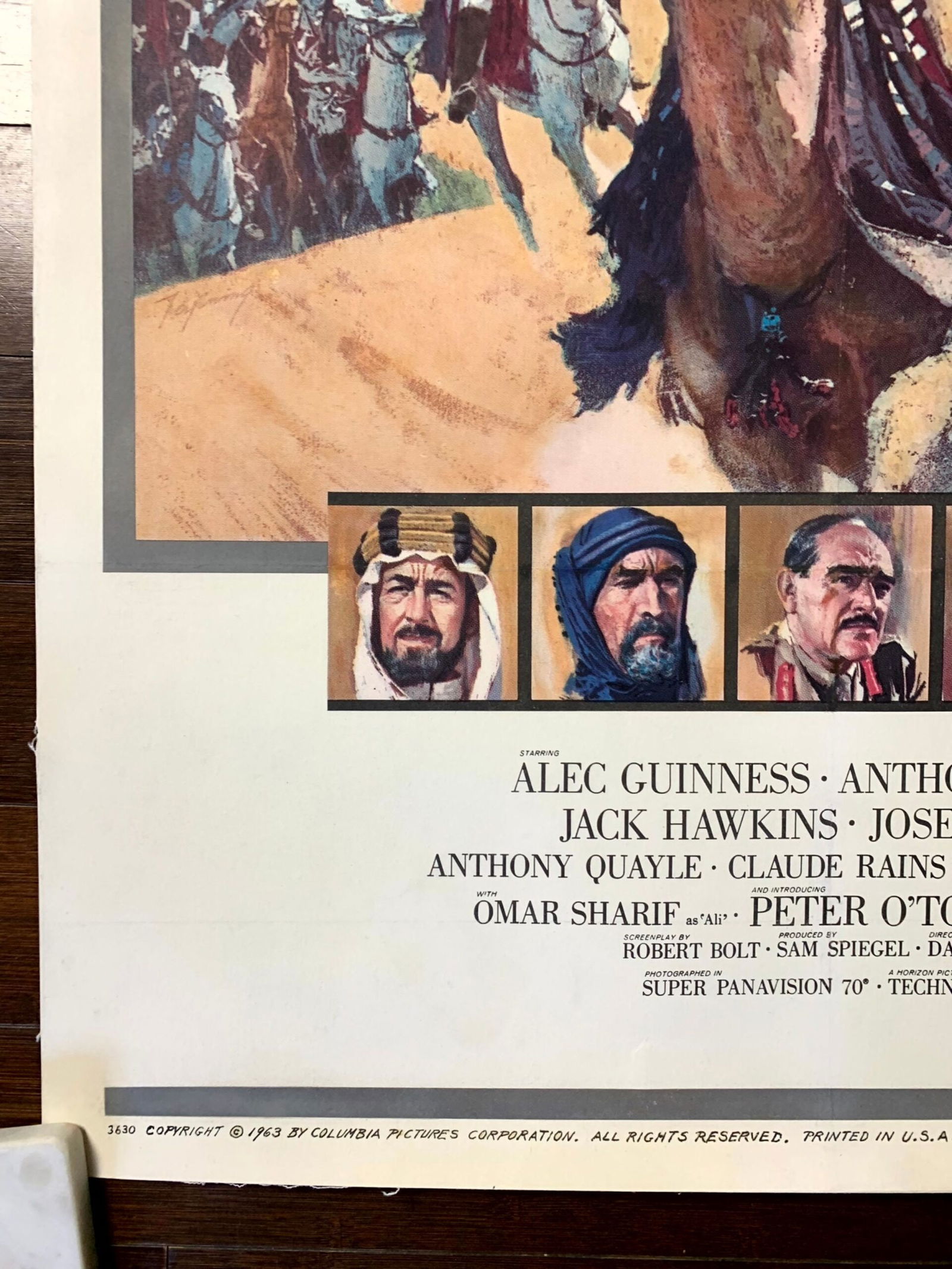 Lawrence Of Arabia (1962) US 1 SH Movie Poster LB - 6