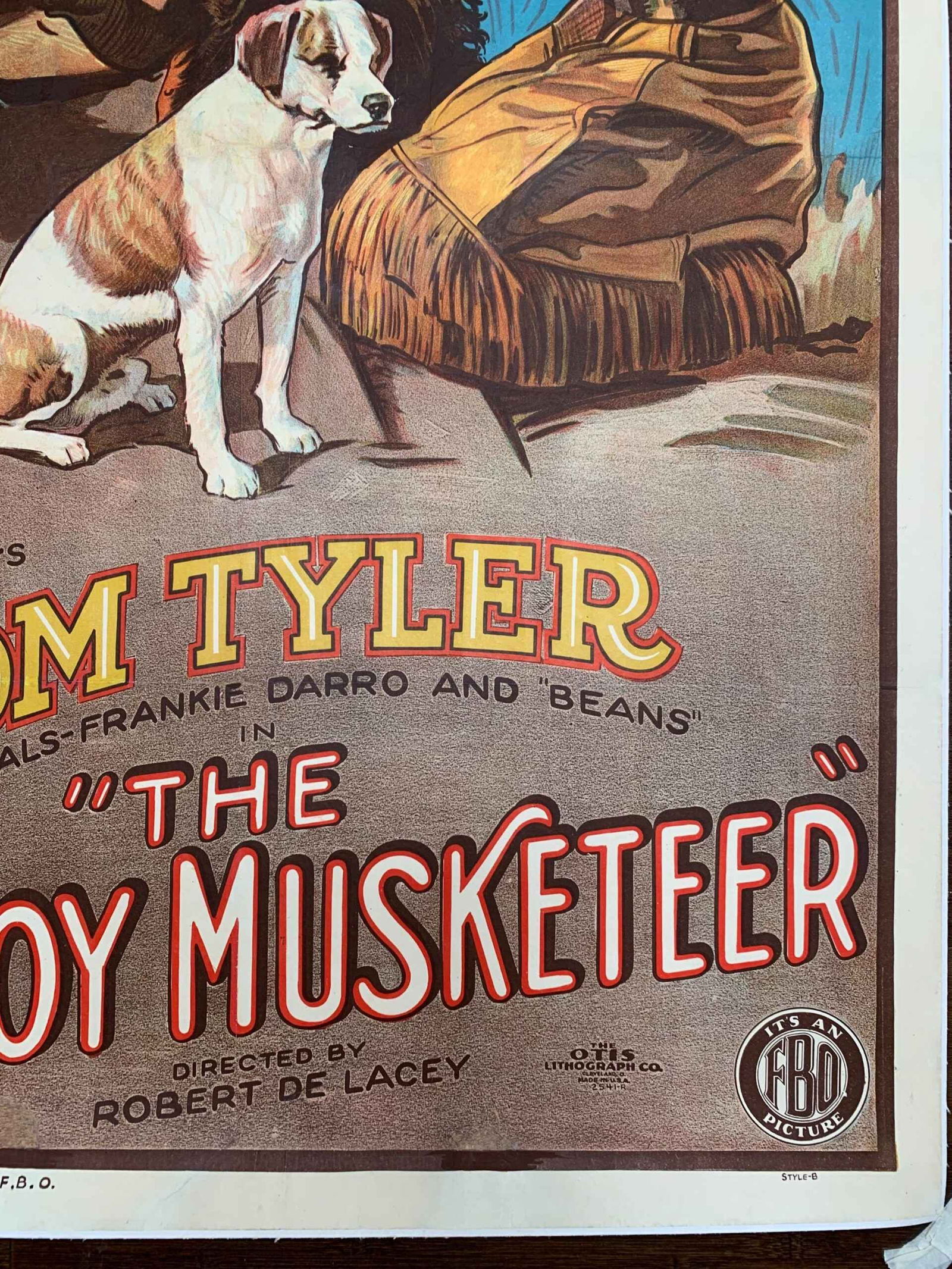 Cowboy Musketeer - Tom Tyler (1925) US One Sheet Movie Poster LB - 5