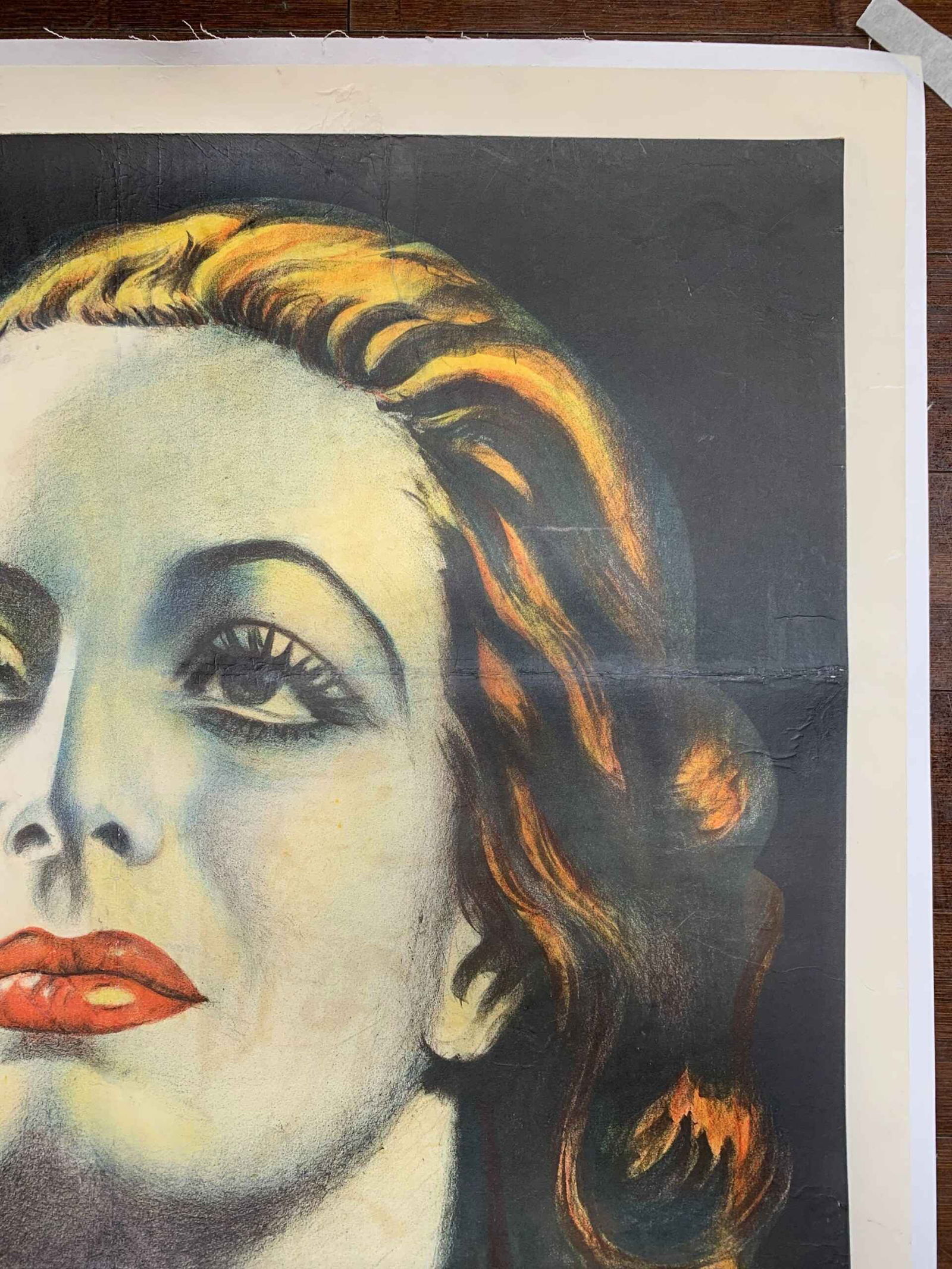 Rain - Joan Crawford (1938) US One Sheet Movie Poster LB - 2