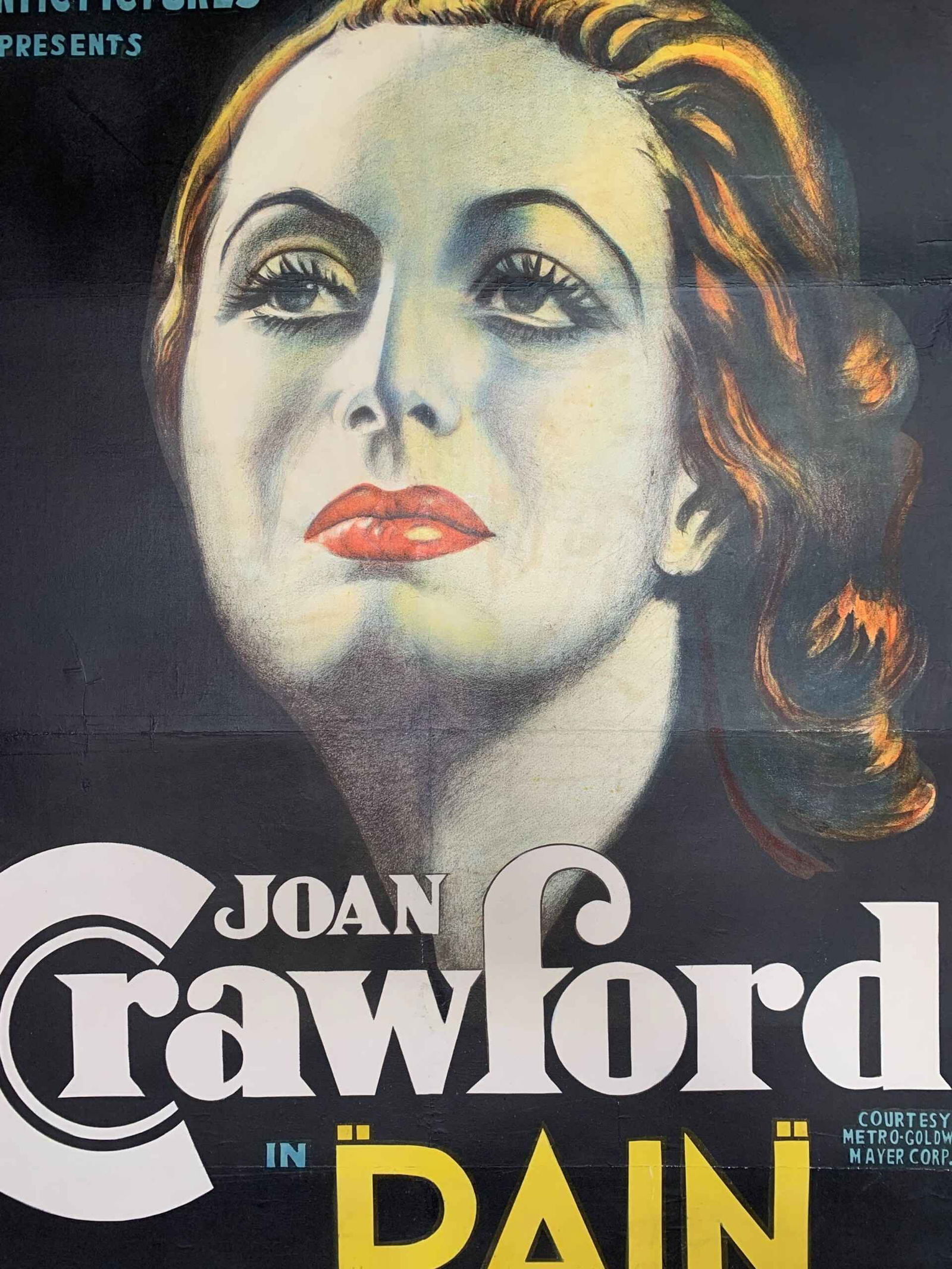 Rain - Joan Crawford (1938) US One Sheet Movie Poster LB - 6