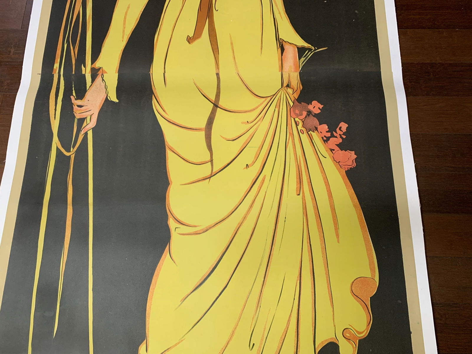 Tosca - Art by Tito Corbella (1918) 37x107 Italian Movie Poster LB - 6