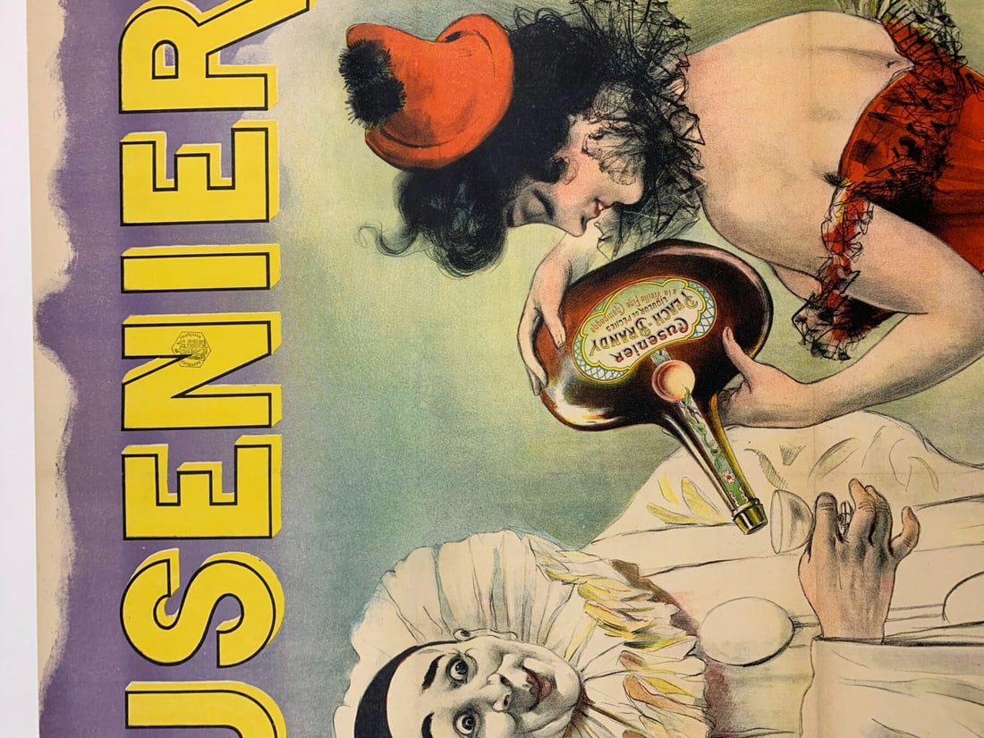 Cusenier Peach Brandy - Art By Pal (1898) 35.875x50.625 French Advertising Poster LB - 5