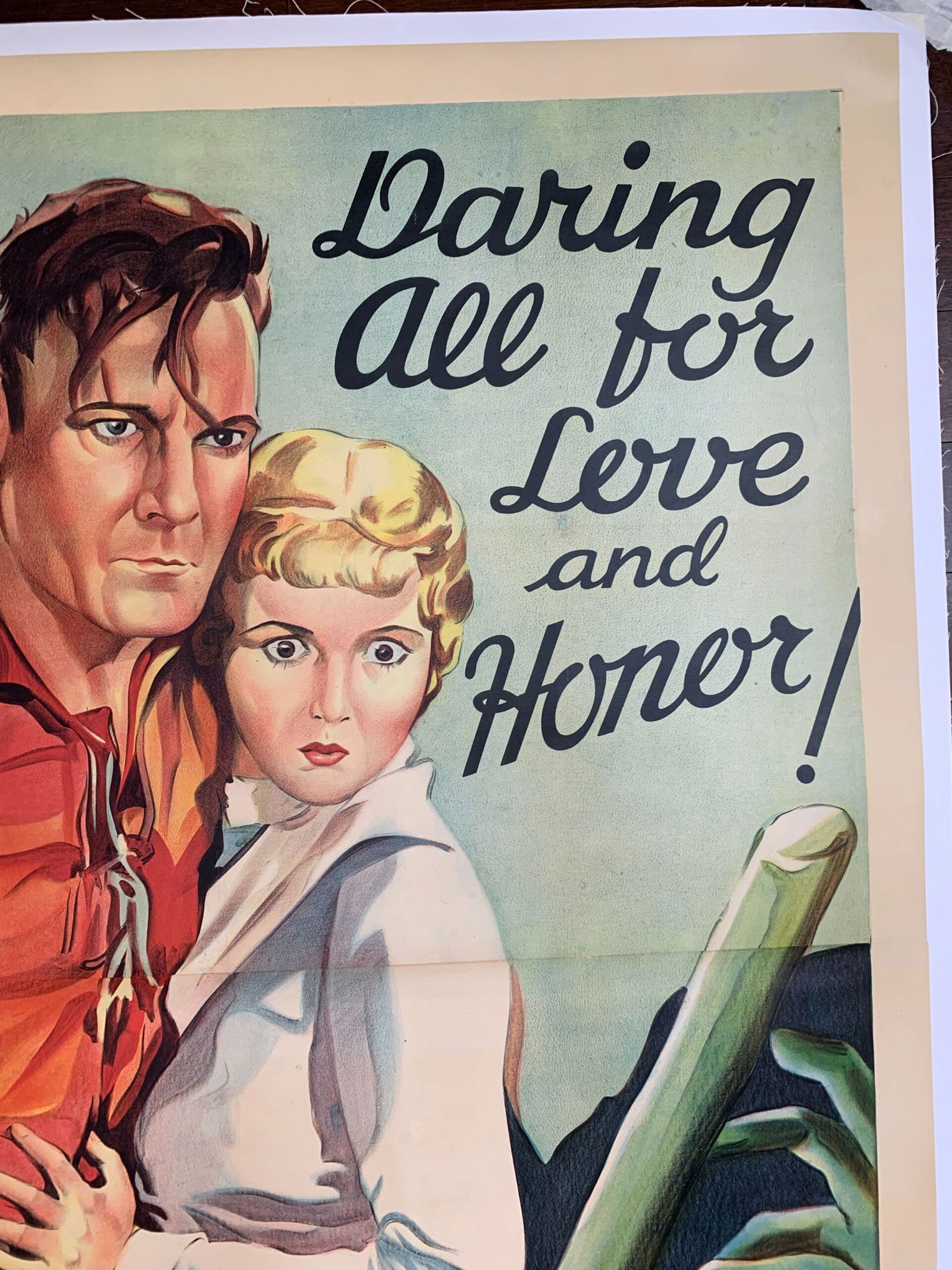 Unknown Valley - Buck Jones (1933) US Three Sheet Movie Poster LB - 4