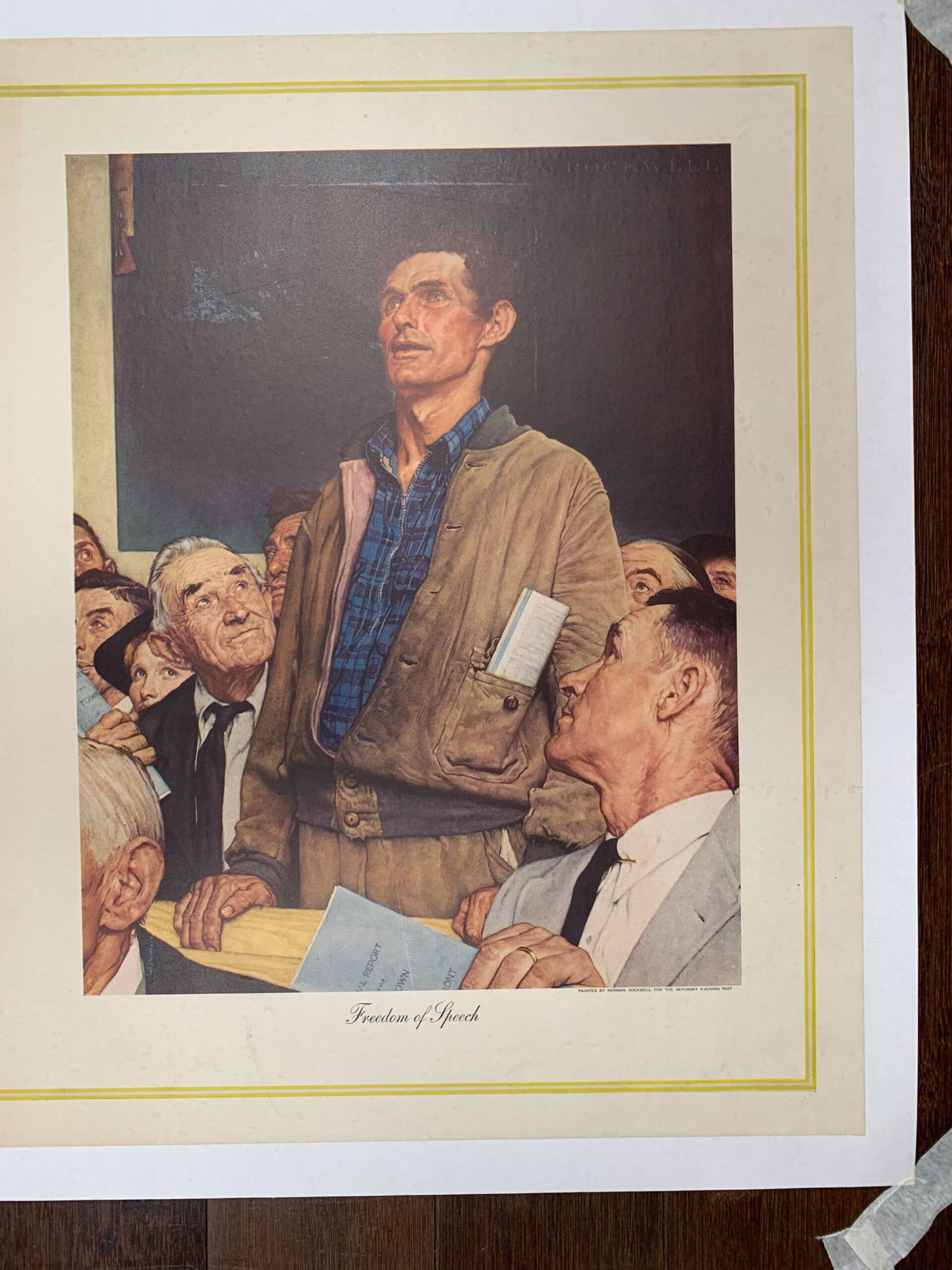 The Four Wants - Norman Rockwell (1943) 20x28 US Posters LB (x4) - 6