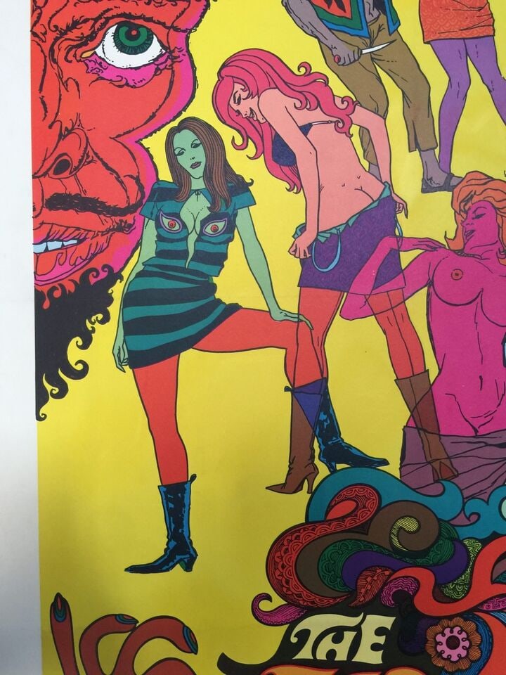 The Acid Eaters - Psychedelic (1968) US One Sheet Movie Poster LB - 4