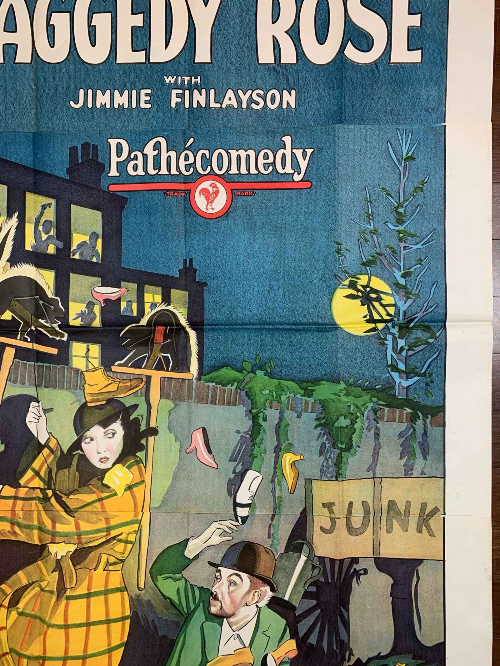 Raggedy Rose - Hal Roach Comedy (1926) US Three Sheet Movie Poster LB - 7