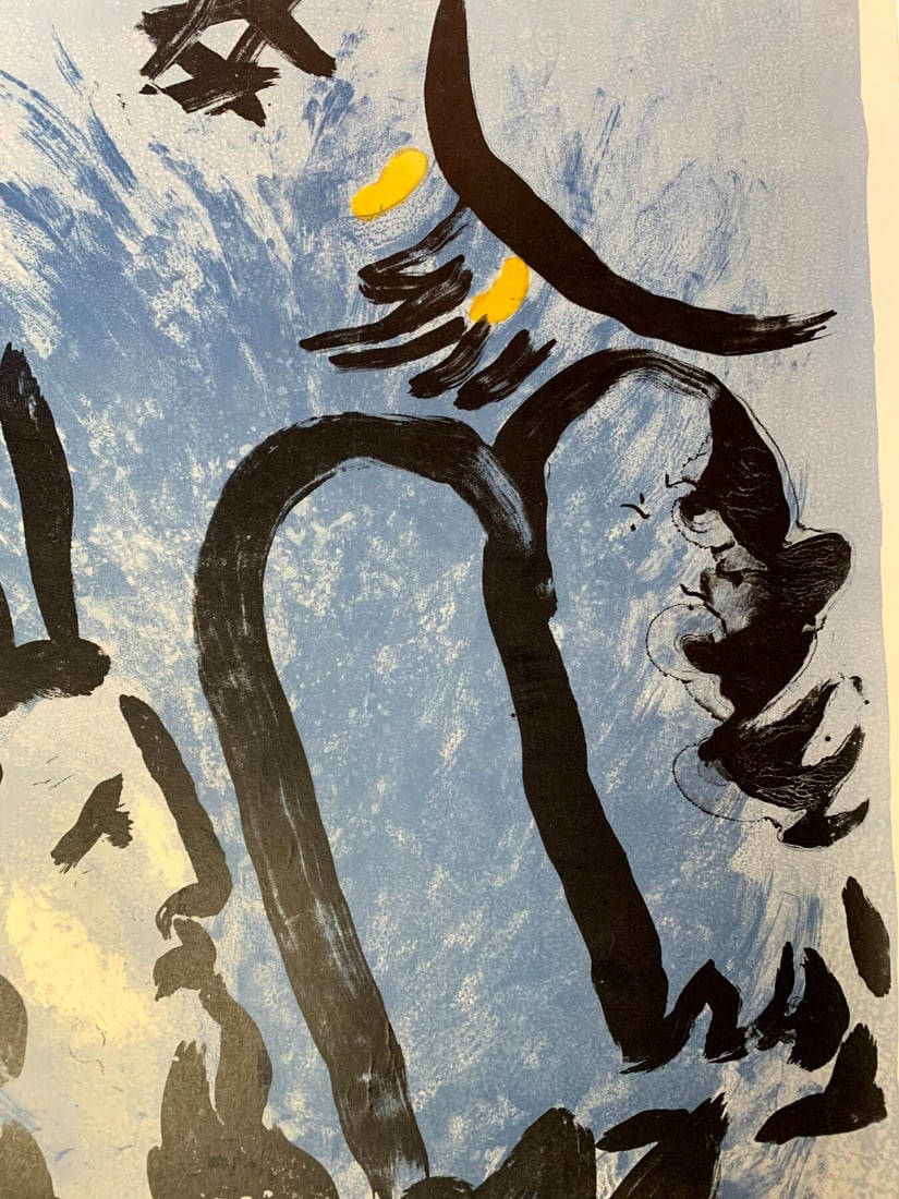 Reims-Musée Des Beaux-Arts - Signed By Artist Marc Chagrill (1960) 20.75x30.75 French Museum - 5