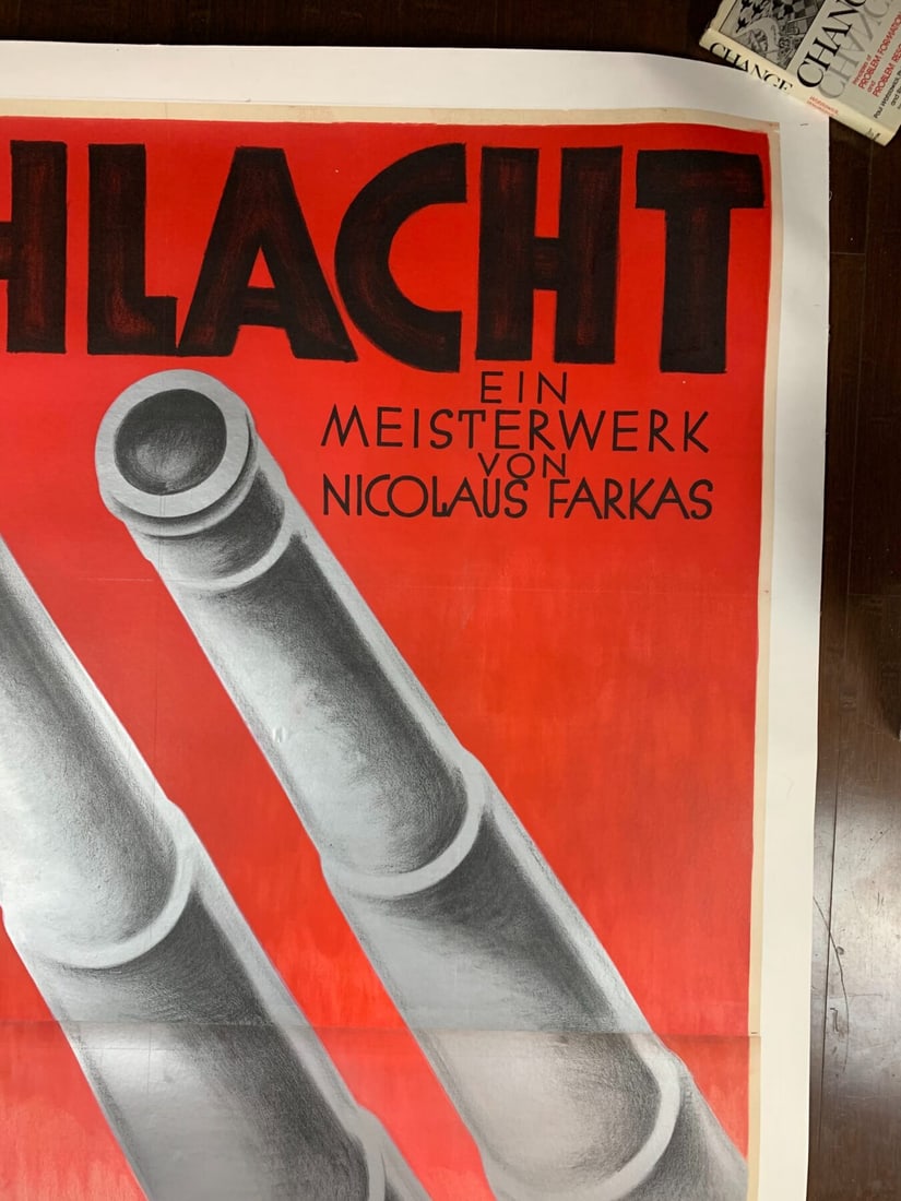 Die Schlacht/The Battle - Art By Emmerich (1934) 48.875x111.25 Austrian Movie Poster LB - 3