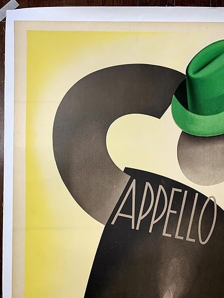 Bantam Capello - Art By Gino Boccasile (1938) 39.375x54.75 Italian Advertising Poster LB - 3