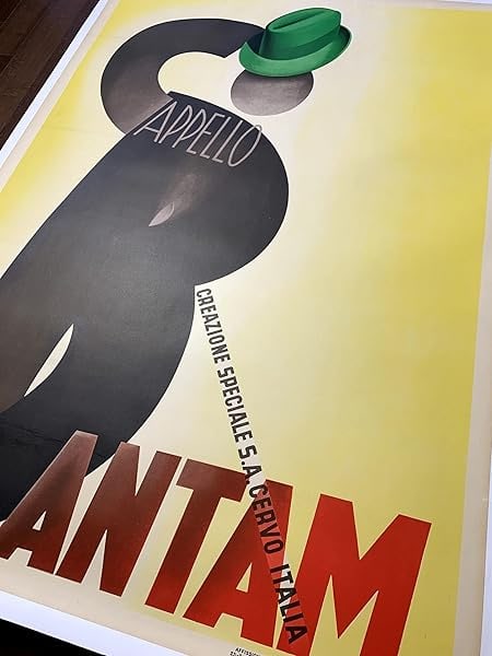 Bantam Capello - Art By Gino Boccasile (1938) 39.375x54.75 Italian Advertising Poster LB - 7