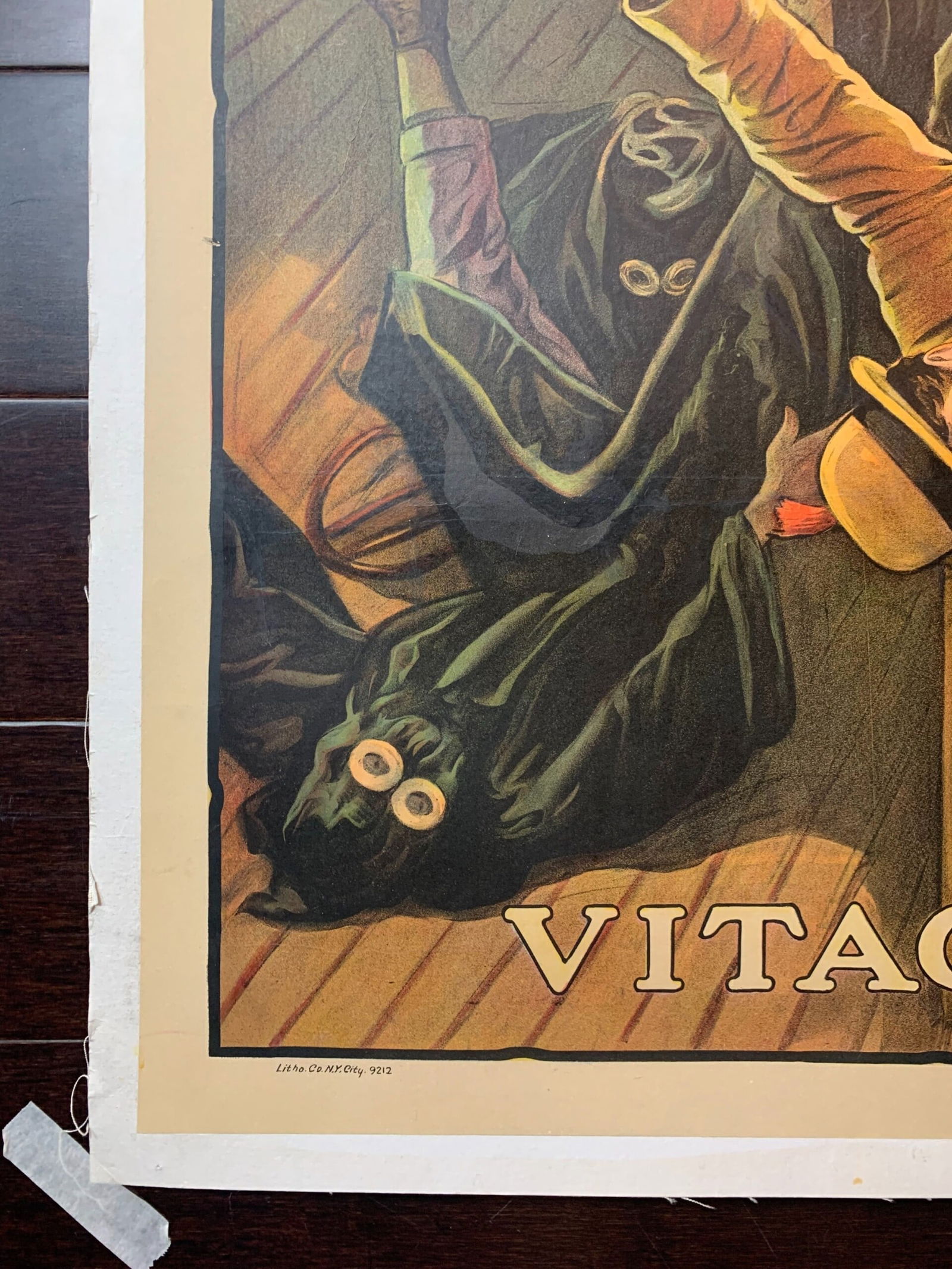 The Messenger - Art By Eltin (1921) 28.25x41 US One Sheet Silent Movie Poster LB - 2