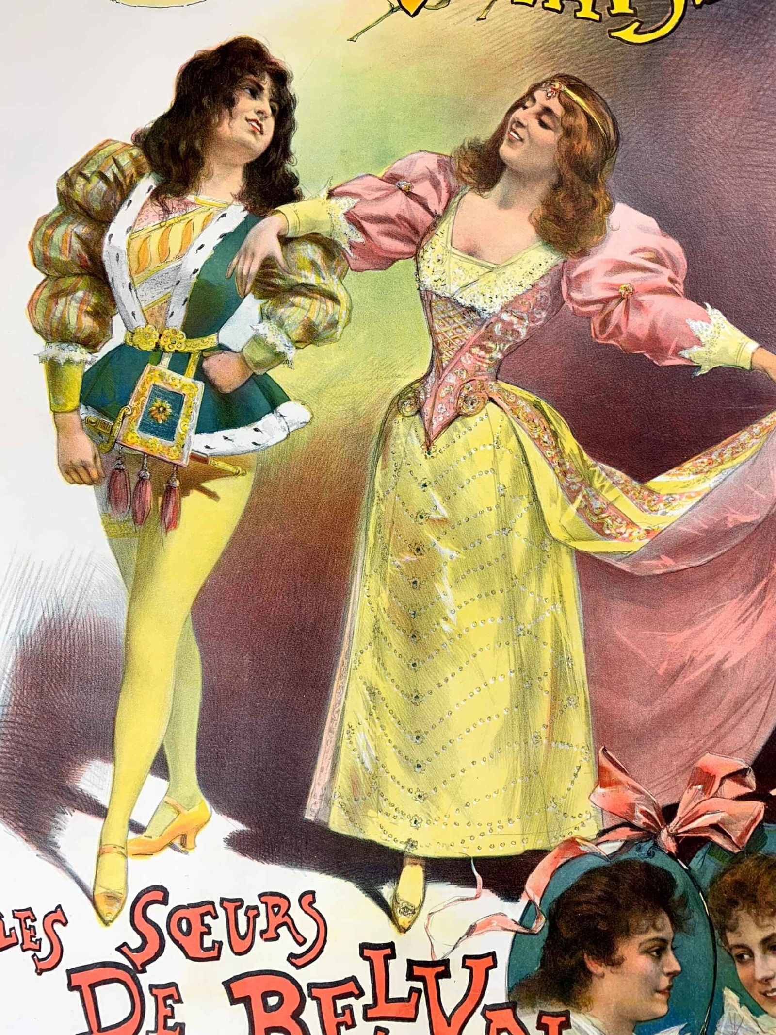 Danses Renaissance - Art By Pal (1894) 31.5x46.5 French Theater Poster LB - 6