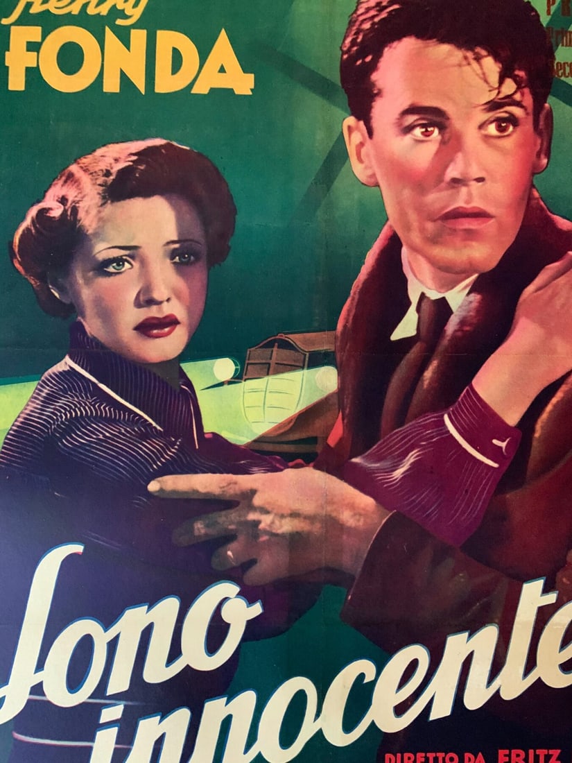 You Only Live Once - Boonie & Clyde Inspiration (1937) 27.5x39.375 Italian Movie Poster LB - 7