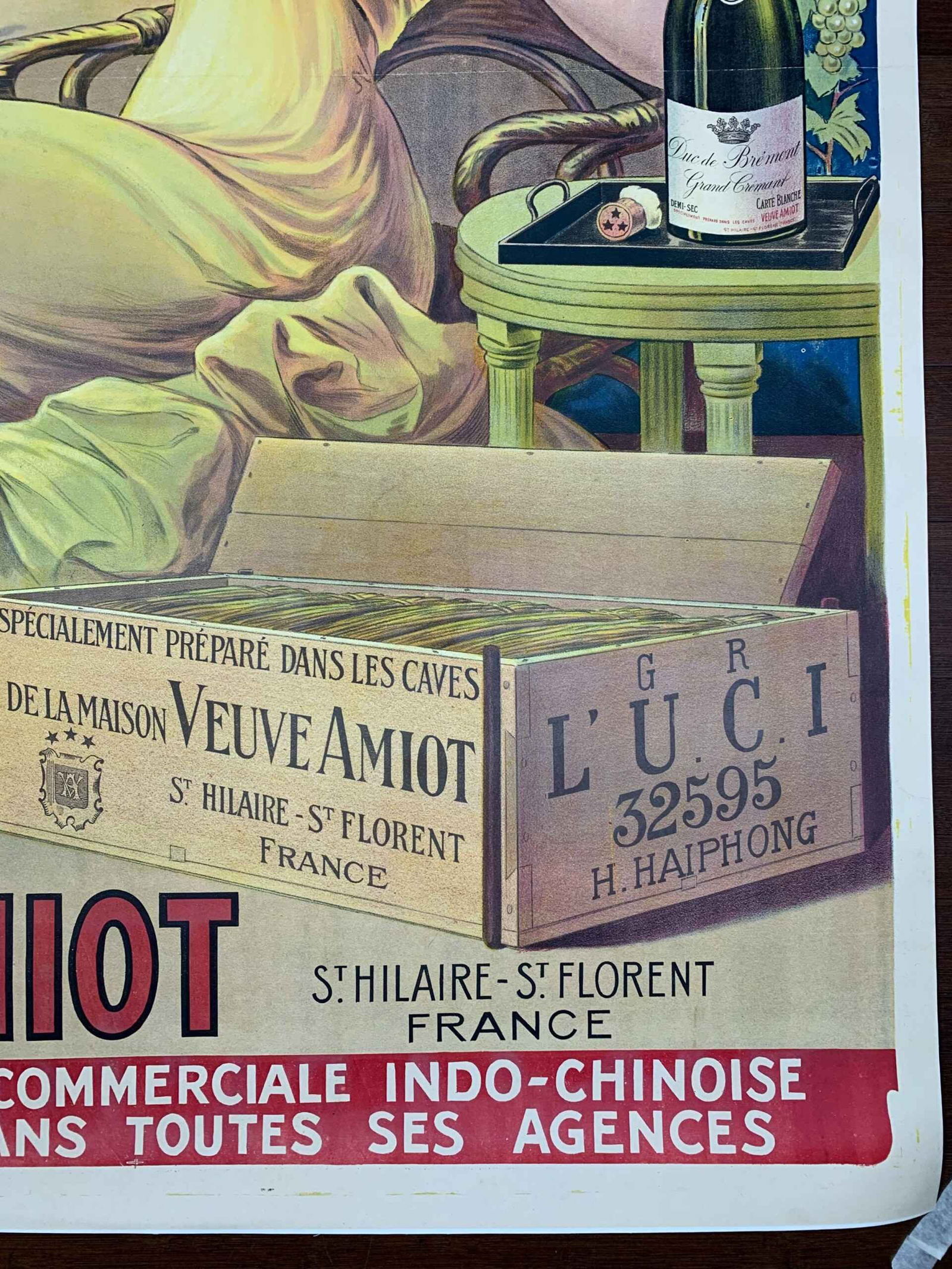 Duc de Bremont - Art PAI (1900) 38x58 French Advertising Poster LB - 4