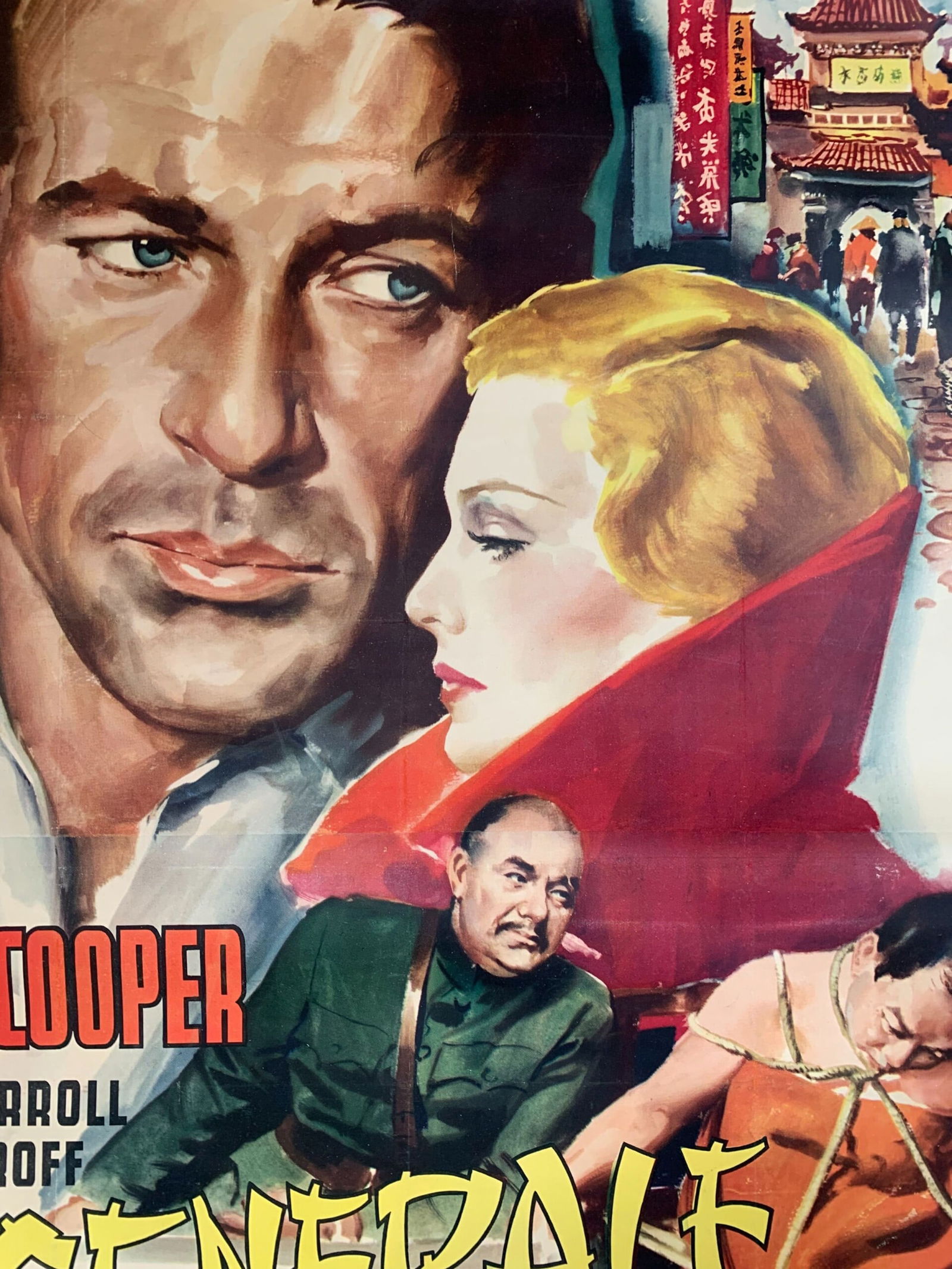 The General Died at Dawn - Gary Cooper (1936) 52x77 Italian Movie Poster LB - 8