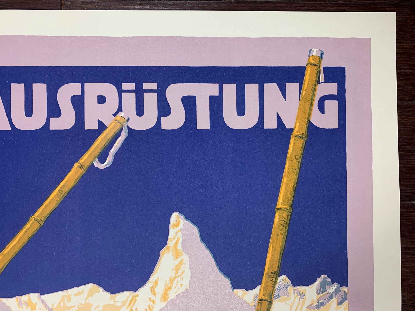 Bilgeri Ski - Art By Carl Kunst (1910's) 19.875x30 German Travel Poster - 3
