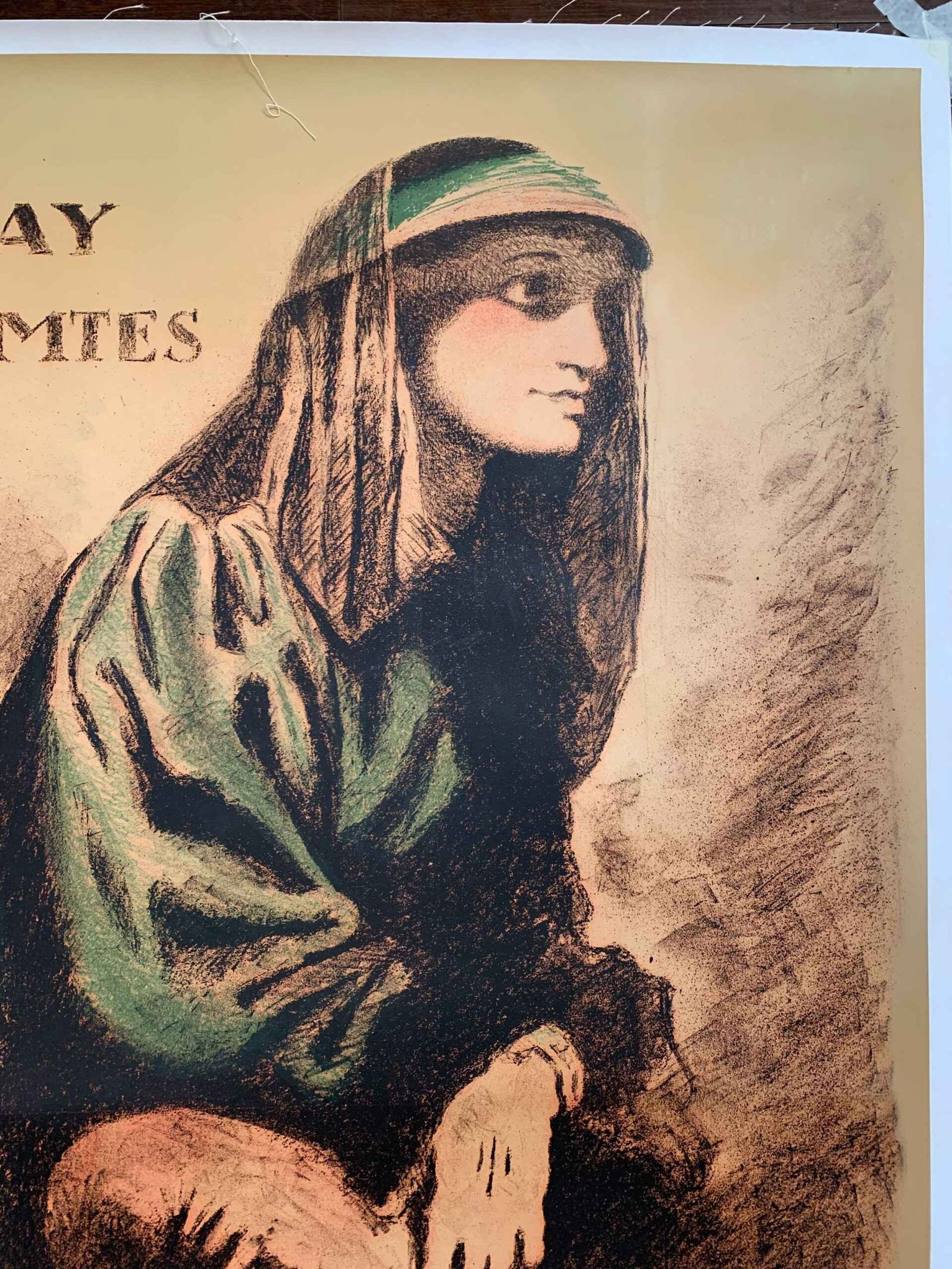 Ertraumtes Eva May - Art by Scheurich (1918) 37.5x56.25 German Advertising Poster LB - 3