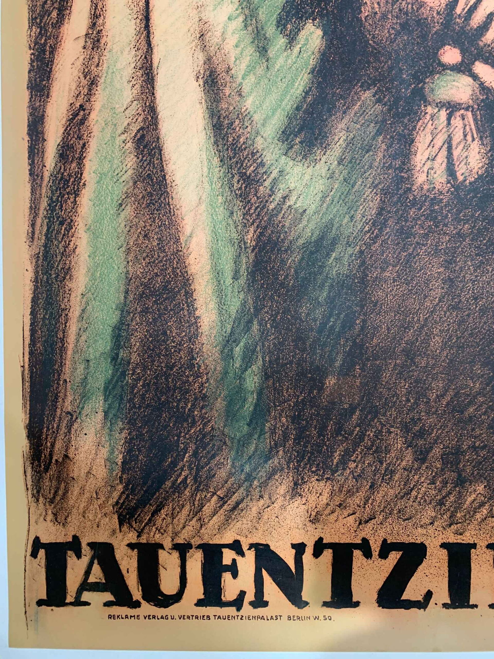 Ertraumtes Eva May - Art by Scheurich (1918) 37.5x56.25 German Advertising Poster LB - 5