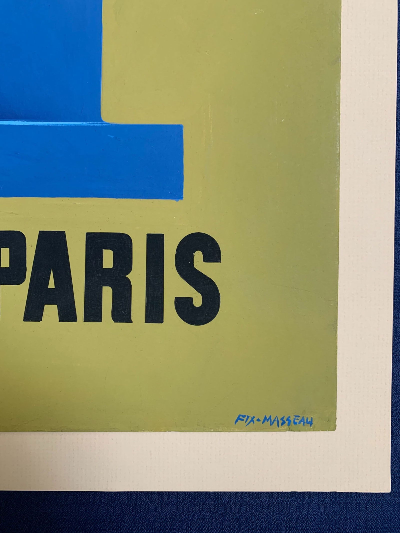 Exposition des Creations - Art by Pierre Fix-Masseau (1974) 15.25x21.75 French Advertising Poster - 4